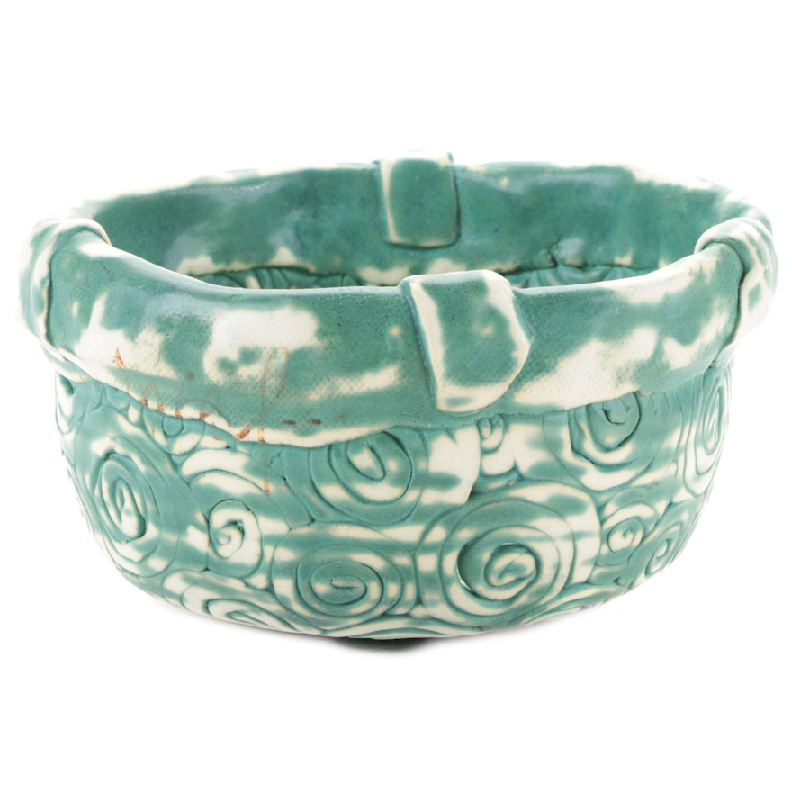 Handmade Coiled Ceramic Bowl, 2003