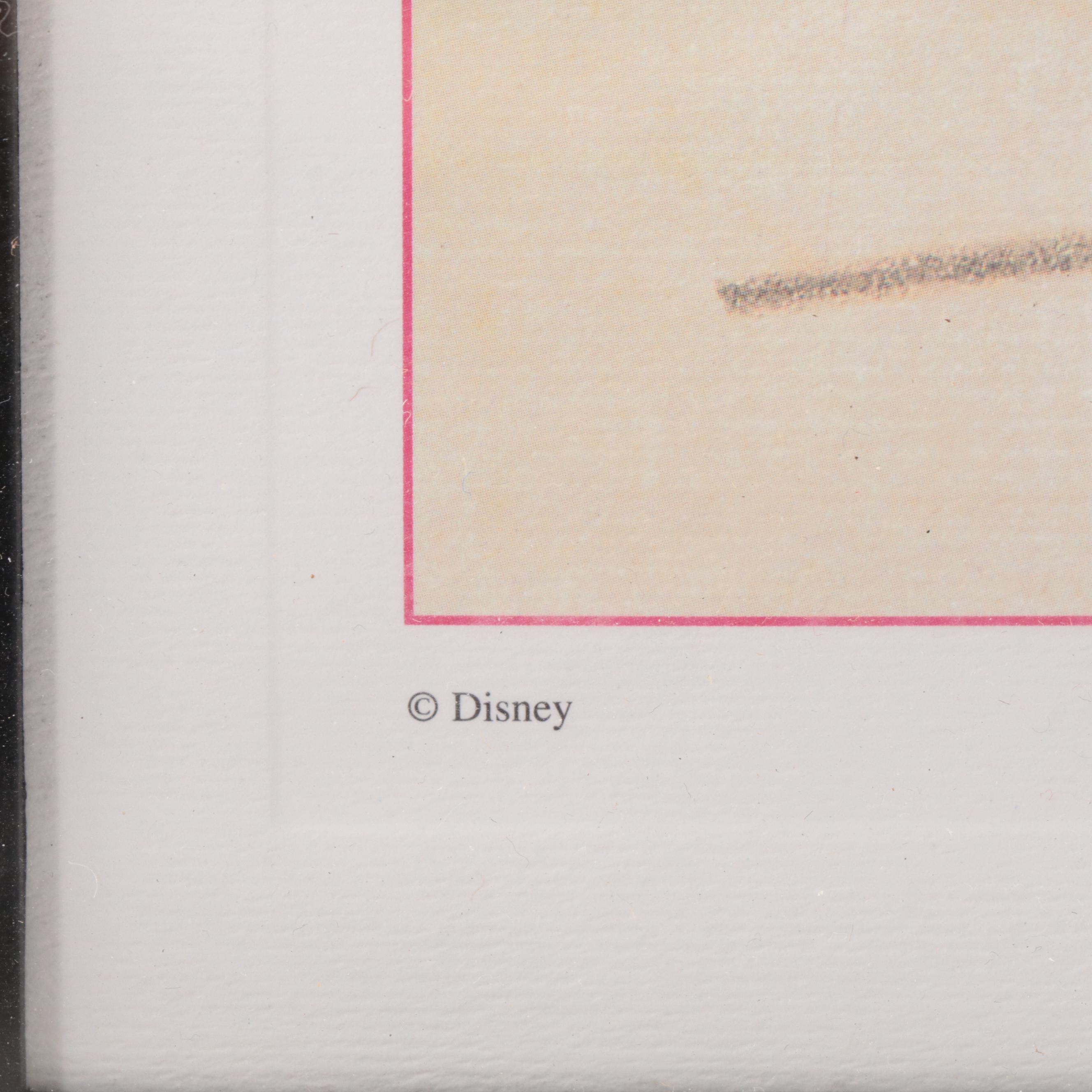 Story Sketch Print Canine Caddy 1941 Animation Mickey Mouse Picture Golf SWOOSH