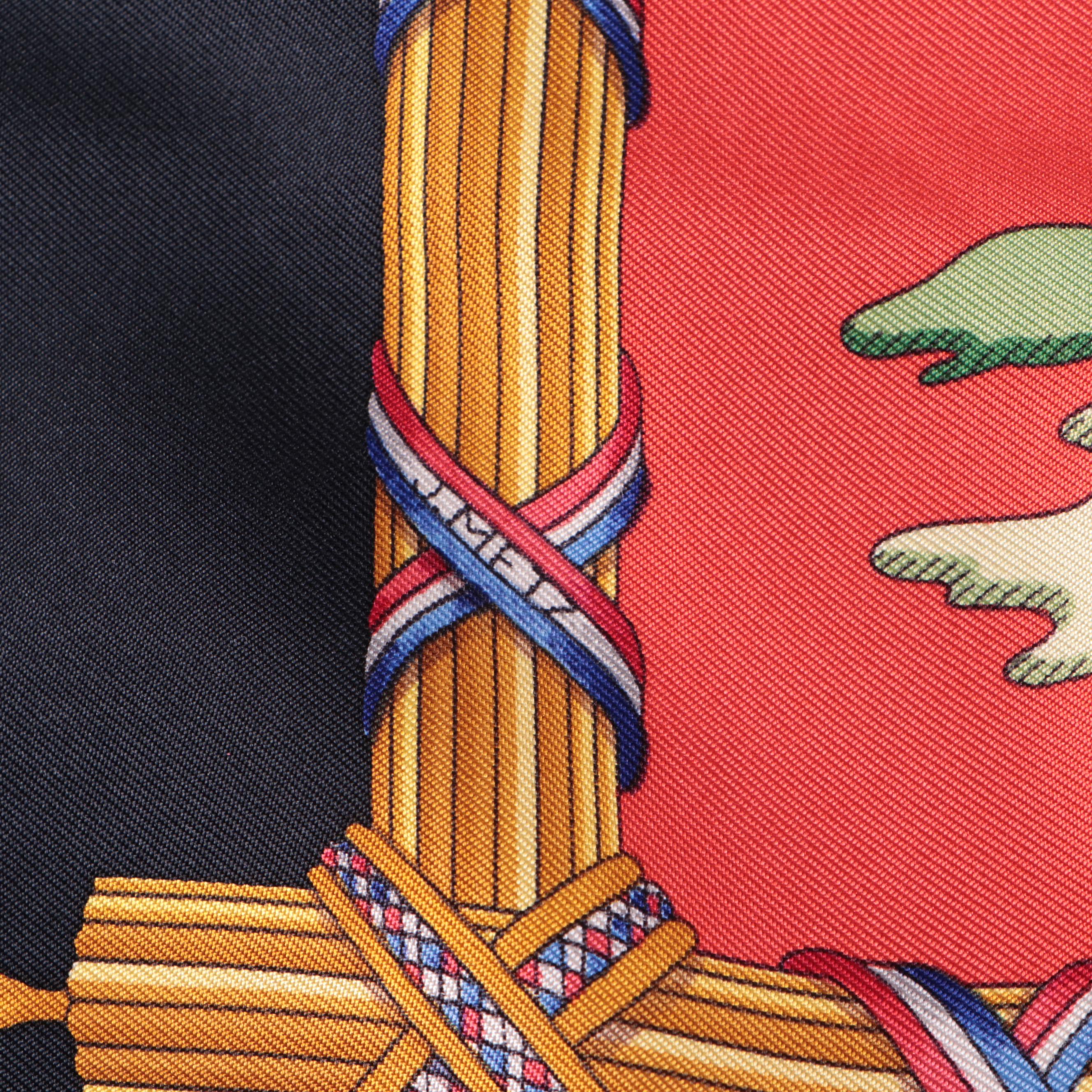 Hermès "1789 Liberté Égalité Fraternité" Silk Twill Scarf