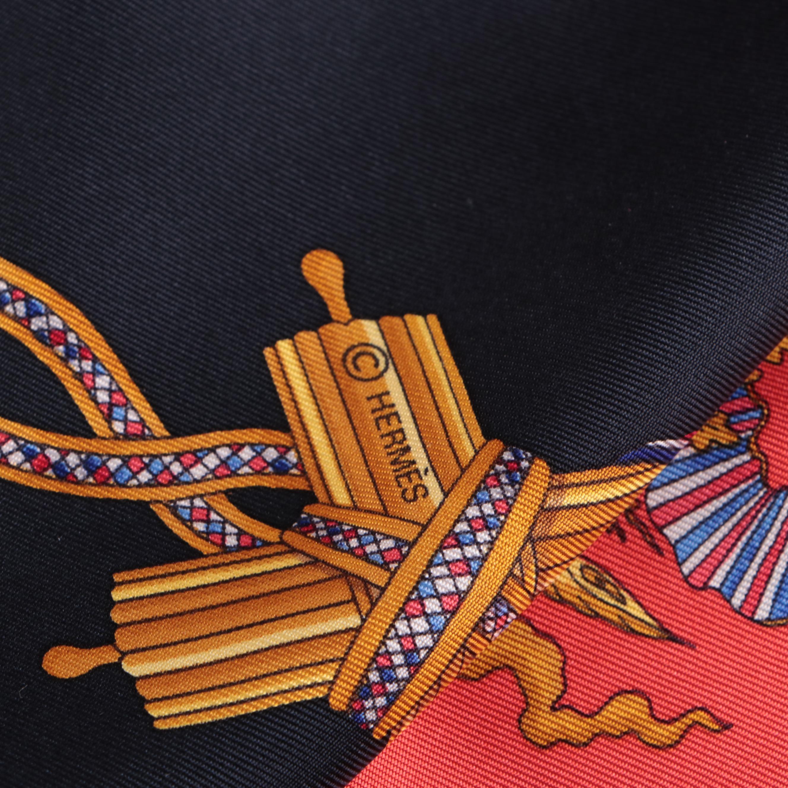 Hermès "1789 Liberté Égalité Fraternité" Silk Twill Scarf