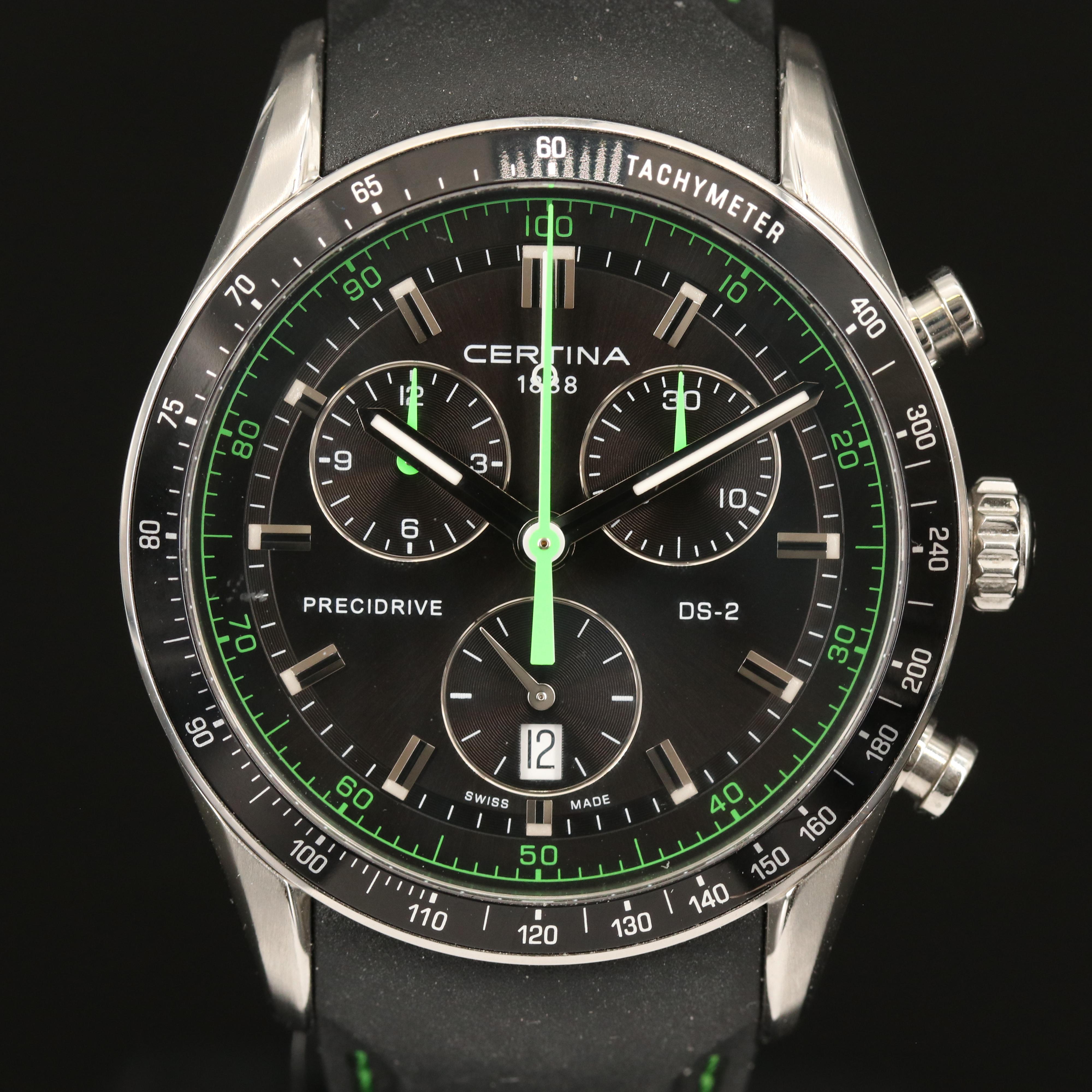 Certina Precidrive DS-2 Chronograph Stainless Steel Watch