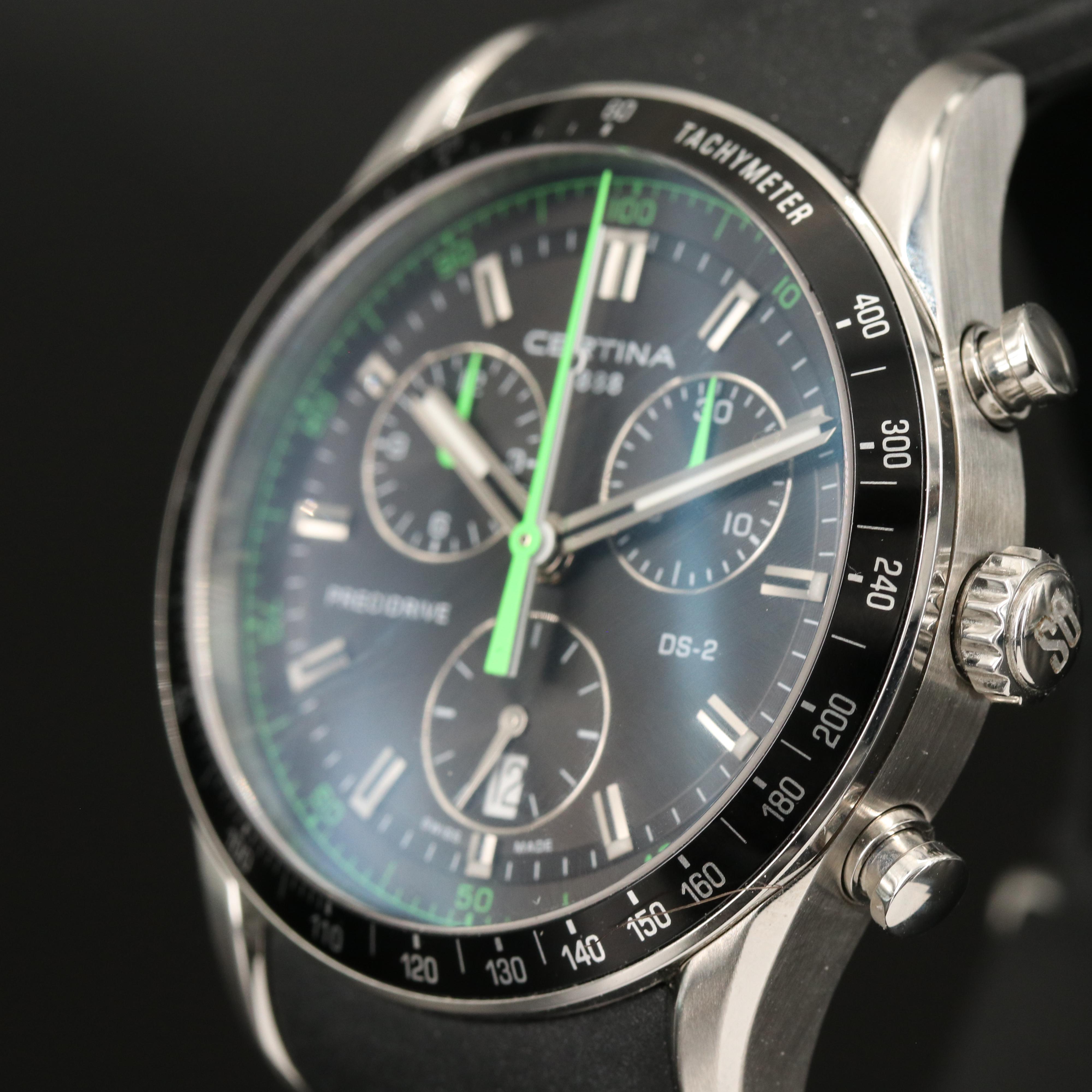 Certina Precidrive DS-2 Chronograph Stainless Steel Watch