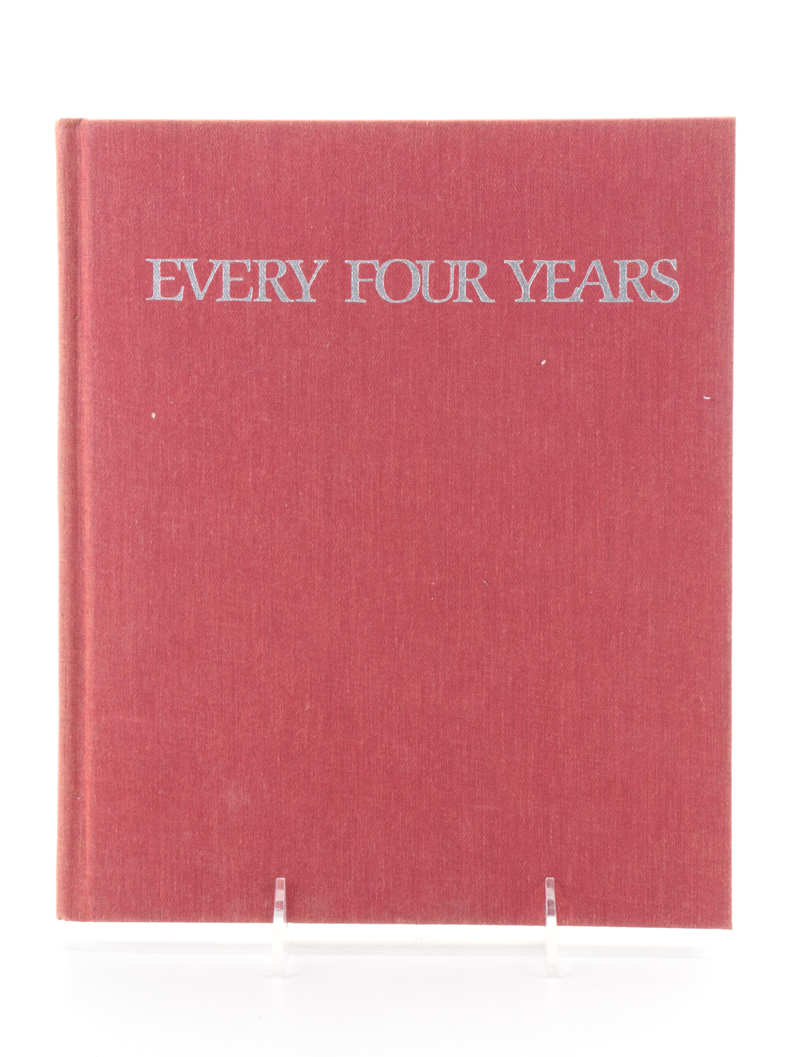 1980 First Edition "Every Four Years" with Other American History Books