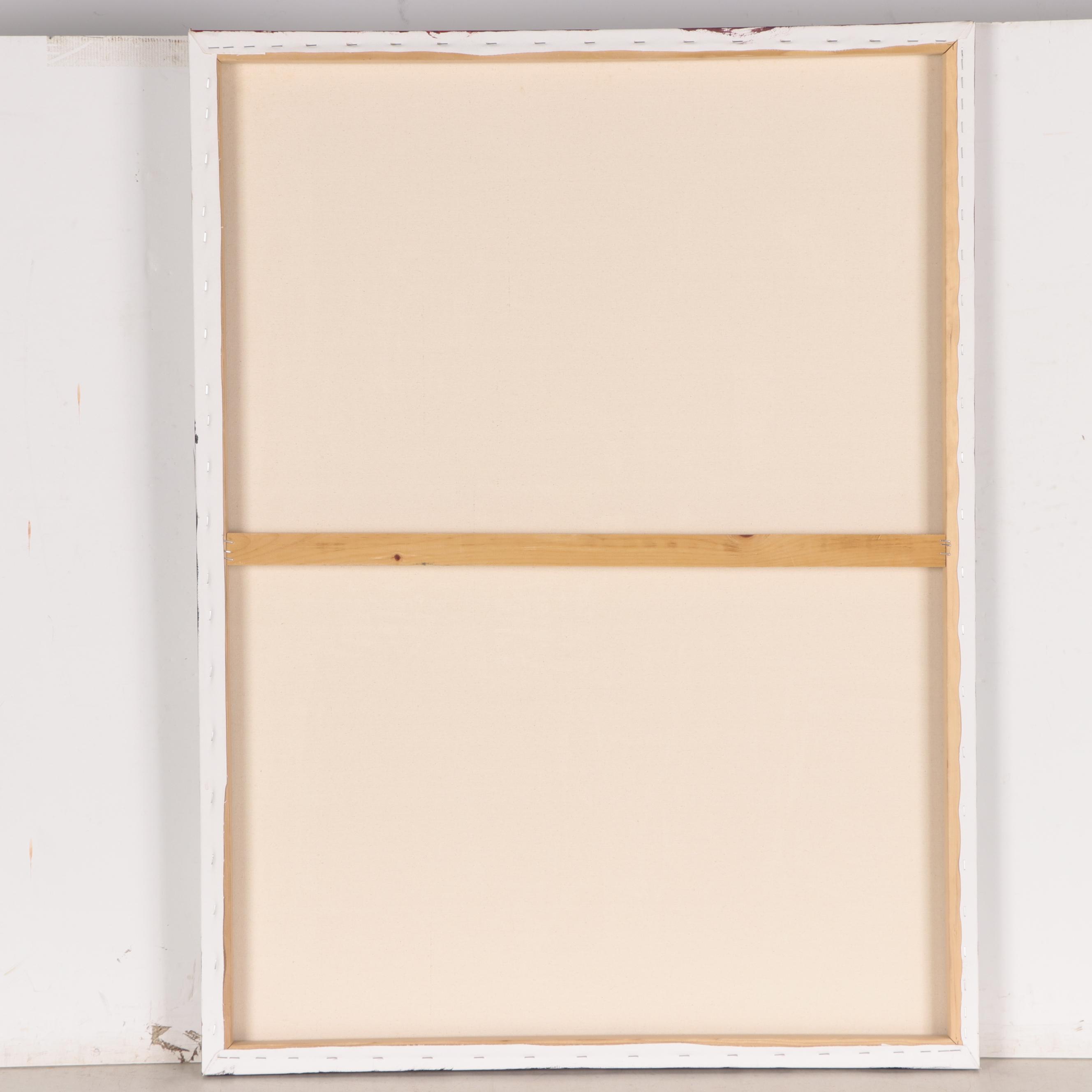 Oil Painting After Picasso "Three Musicians"