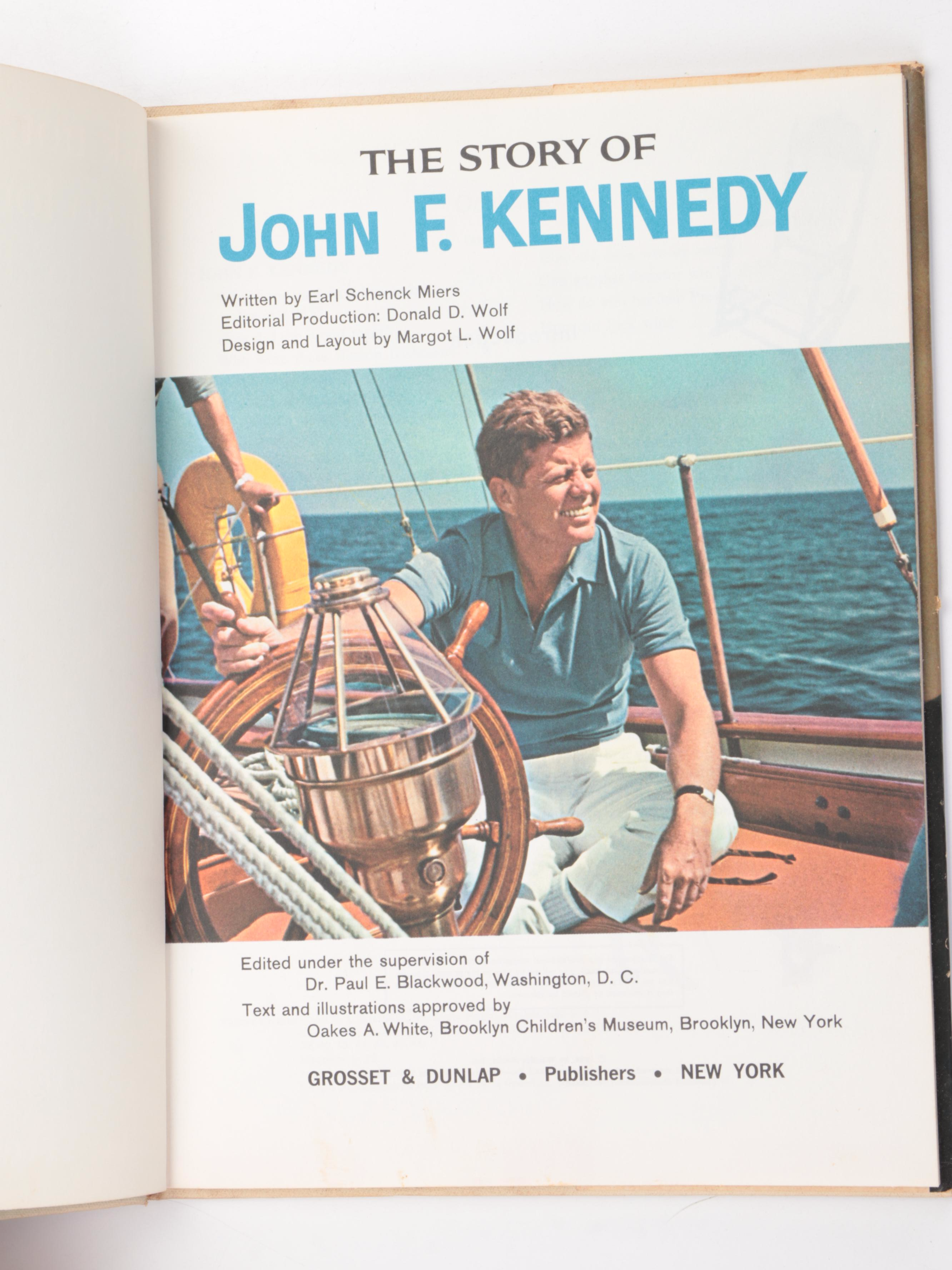 1980 First Edition "Every Four Years" with Other American History Books