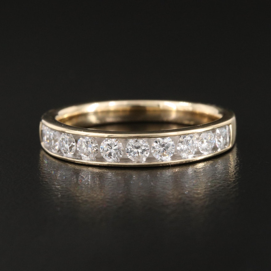 14K 1.00 CTW Diamond Band