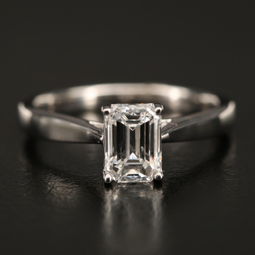 14K 1.00 CT Diamond Solitaire Ring