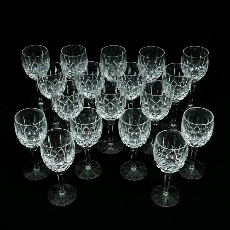 Gorham "Lady Anne" Crystal Wine Glasses