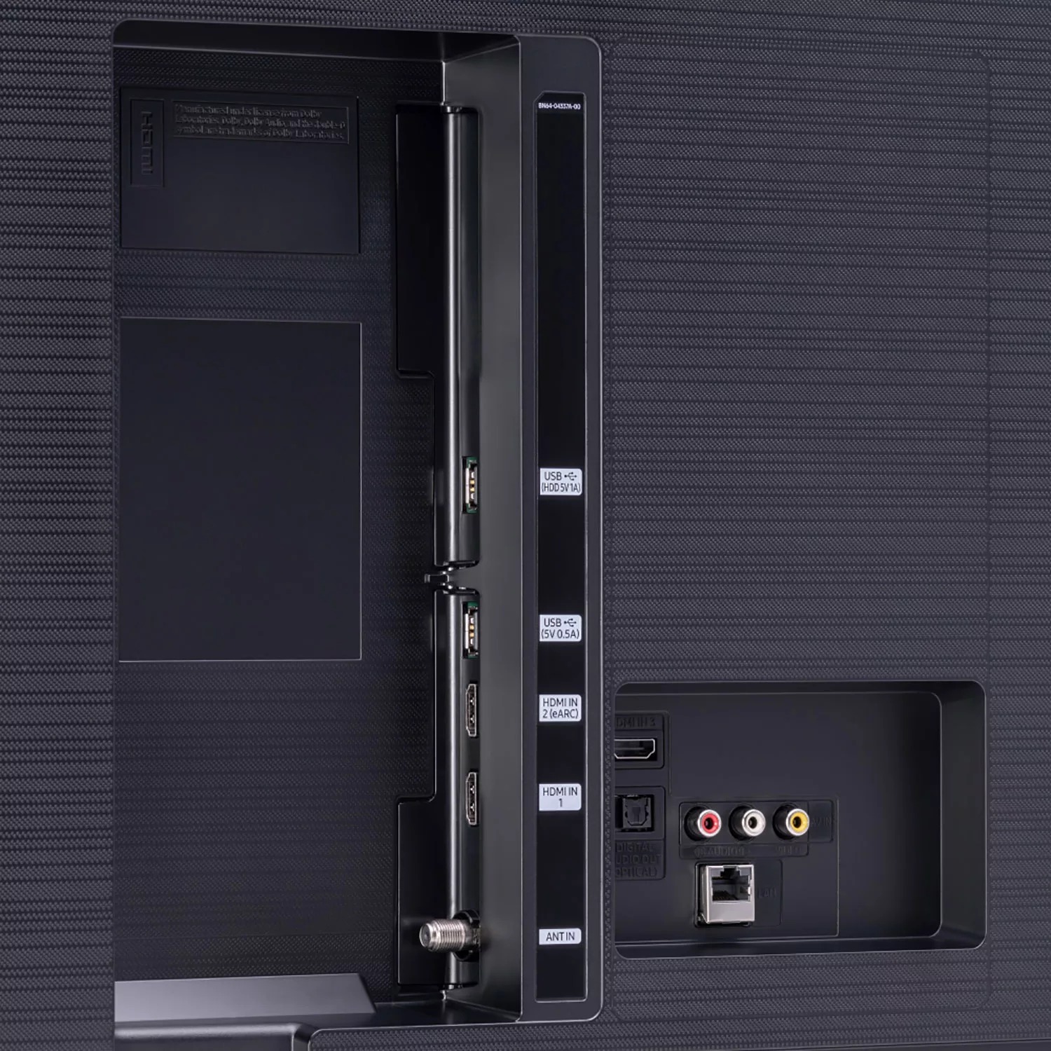 Samsung 55" 4K Crystal UHD with HDR Smart TV with Stand and Remote