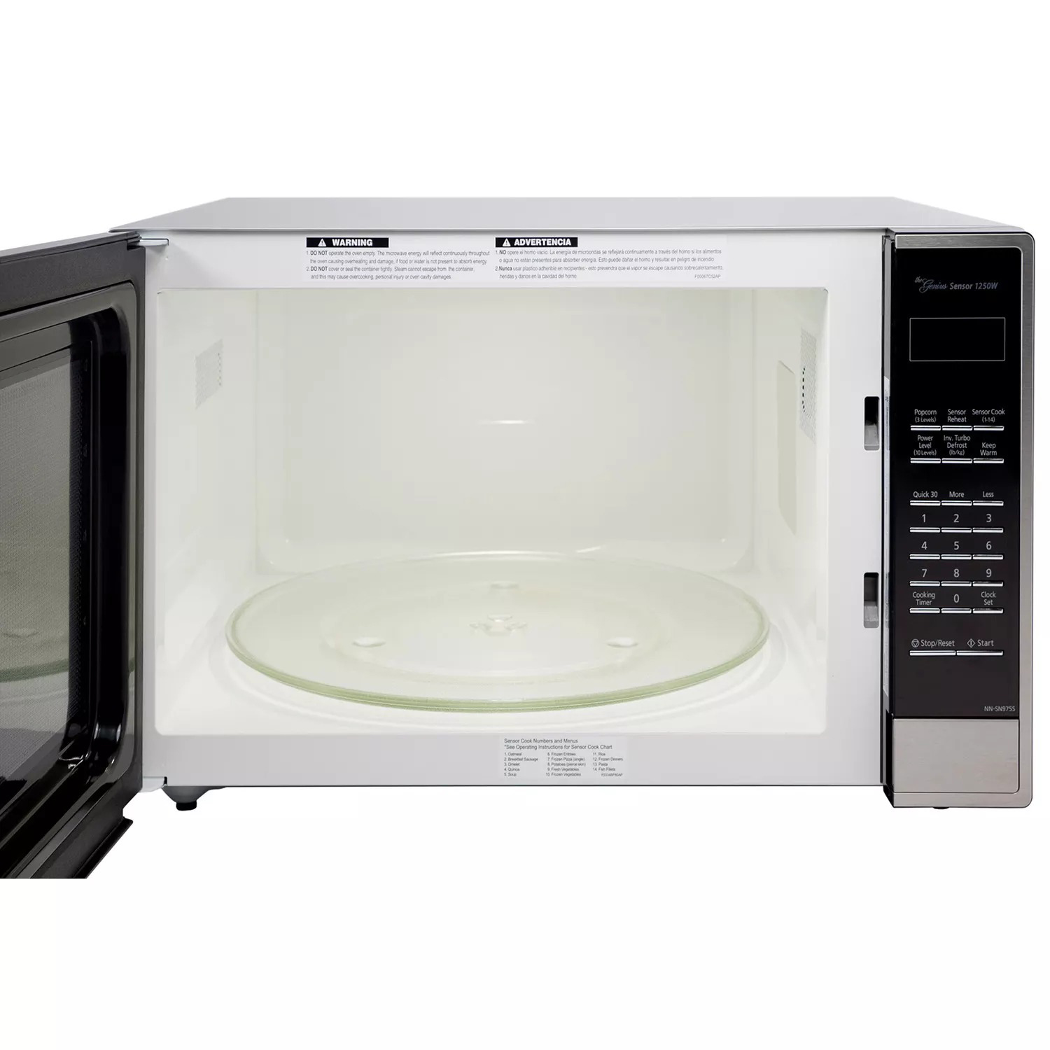 Panasonic 2.2 Cu. Ft. Stainless Steel Microwave Oven with Inverter Technology
