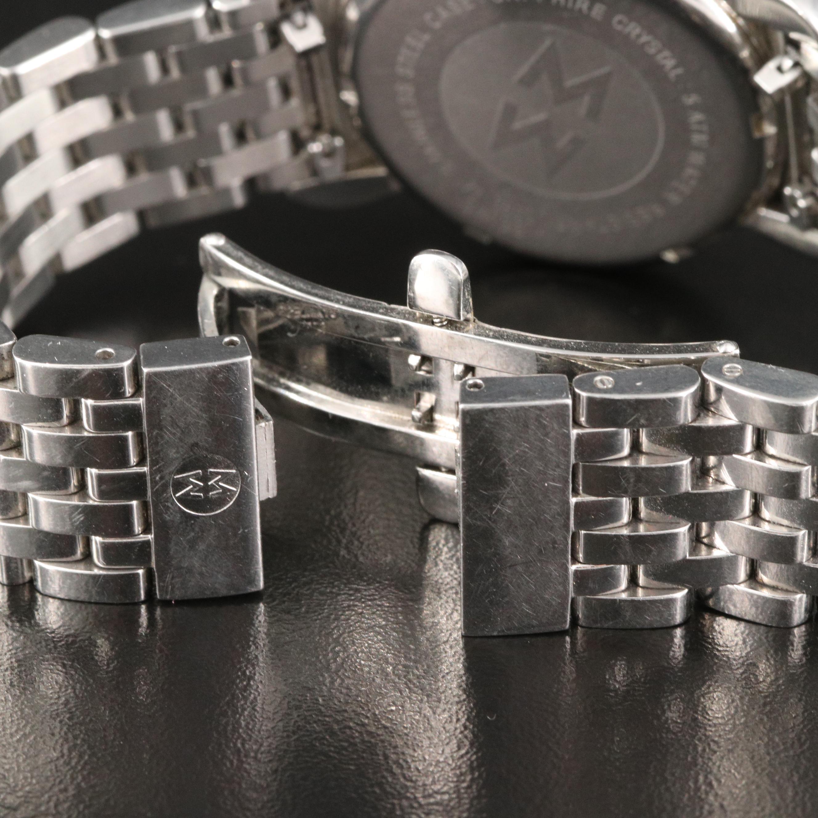 Michele CSX Diamond Chronograph Watch