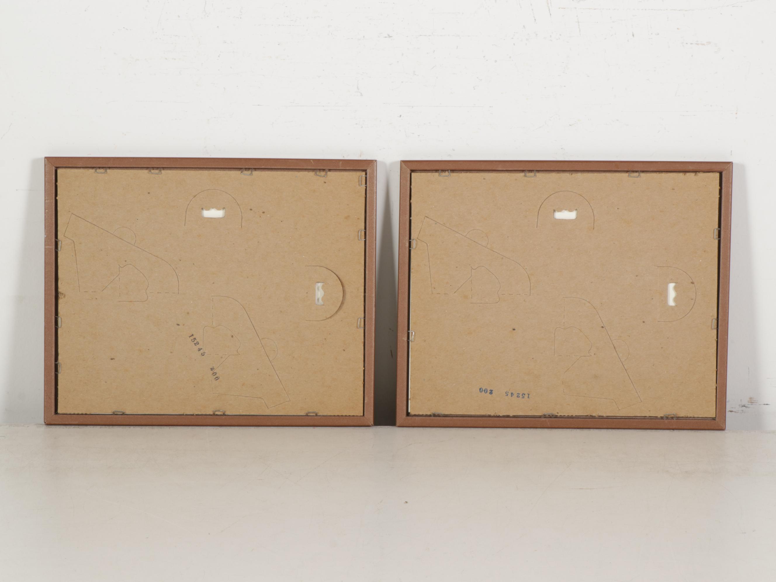 Friedrich Görlitz Hand-Colored Etchings "Nürnberg," Late 20th Century