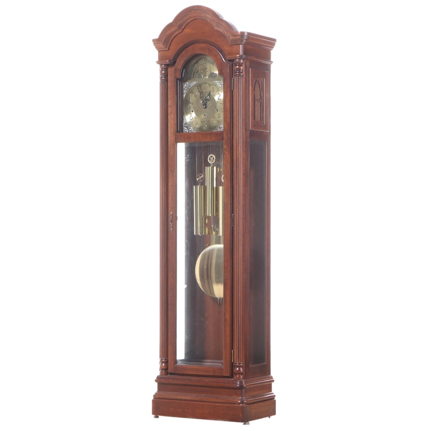 Cherry Grandfather Clock with Chime