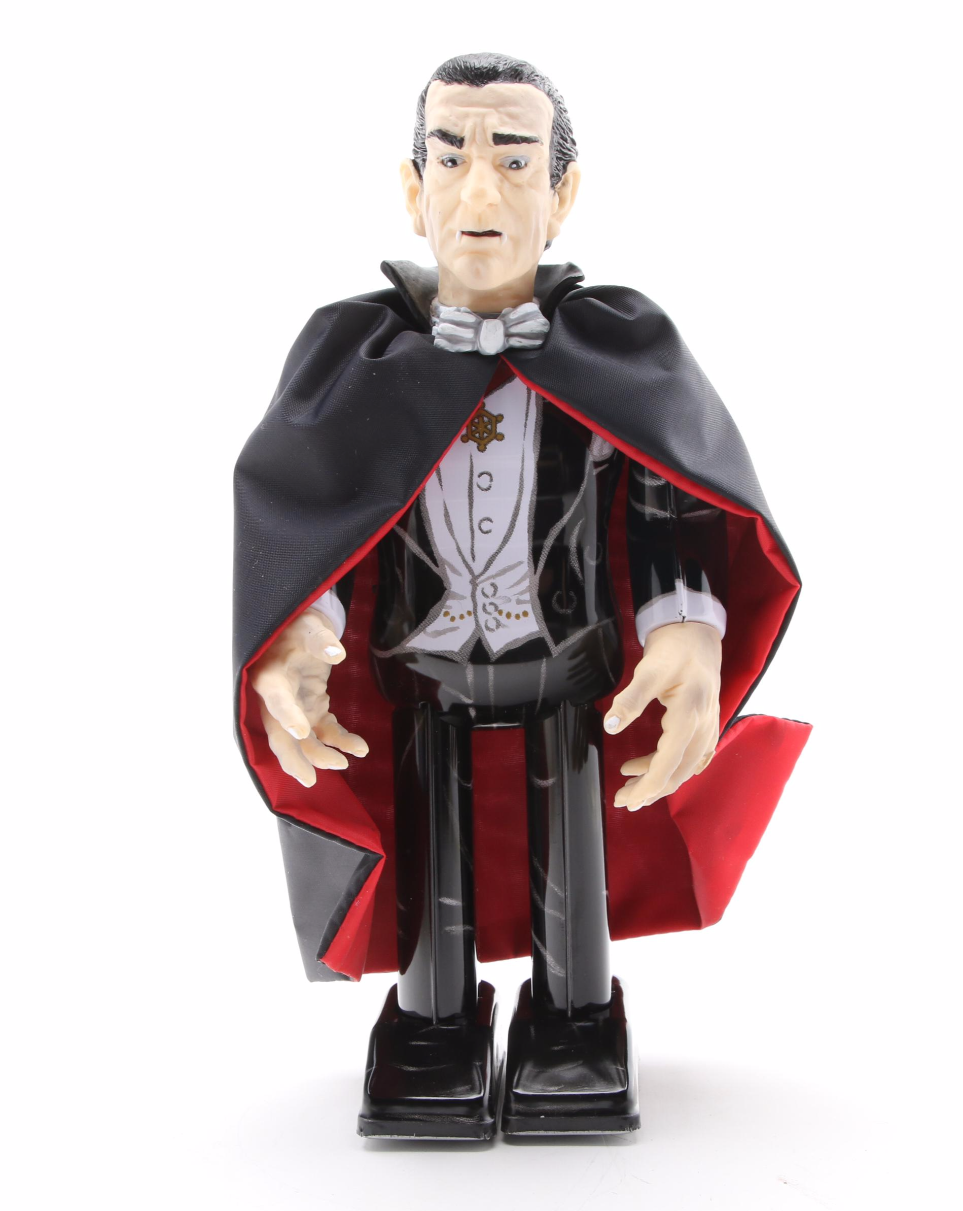 Dracula Wind-Up Walking Tin Toy by Mike Company, 1990s