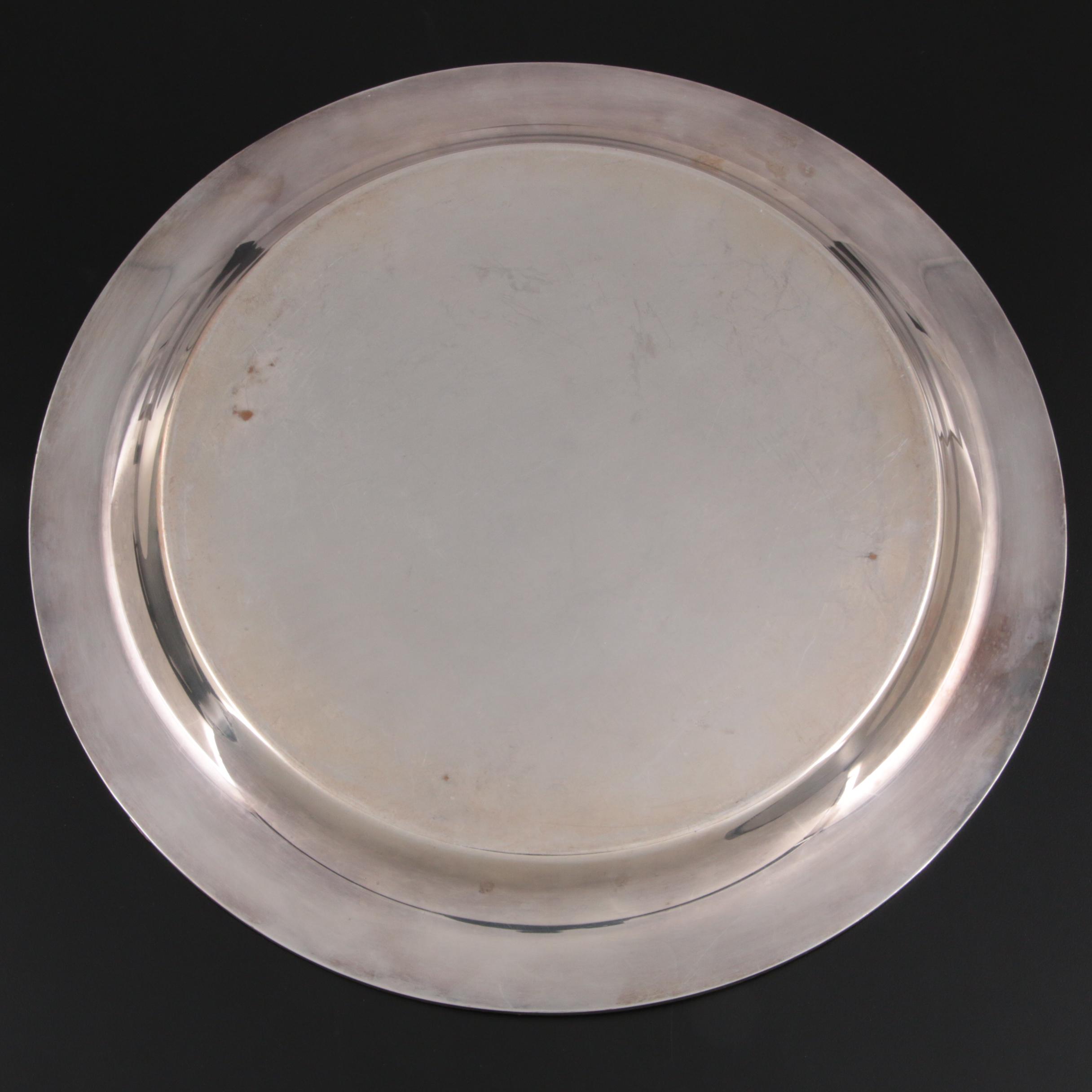 Oneida "Maybrook" Silver Plate Meat Platter and Other Trays