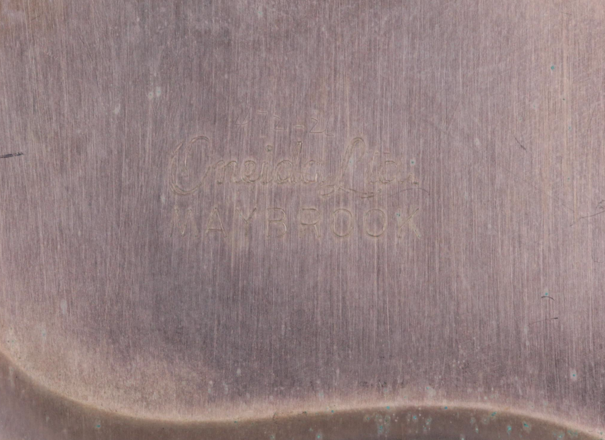 Oneida "Maybrook" Silver Plate Meat Platter and Other Trays