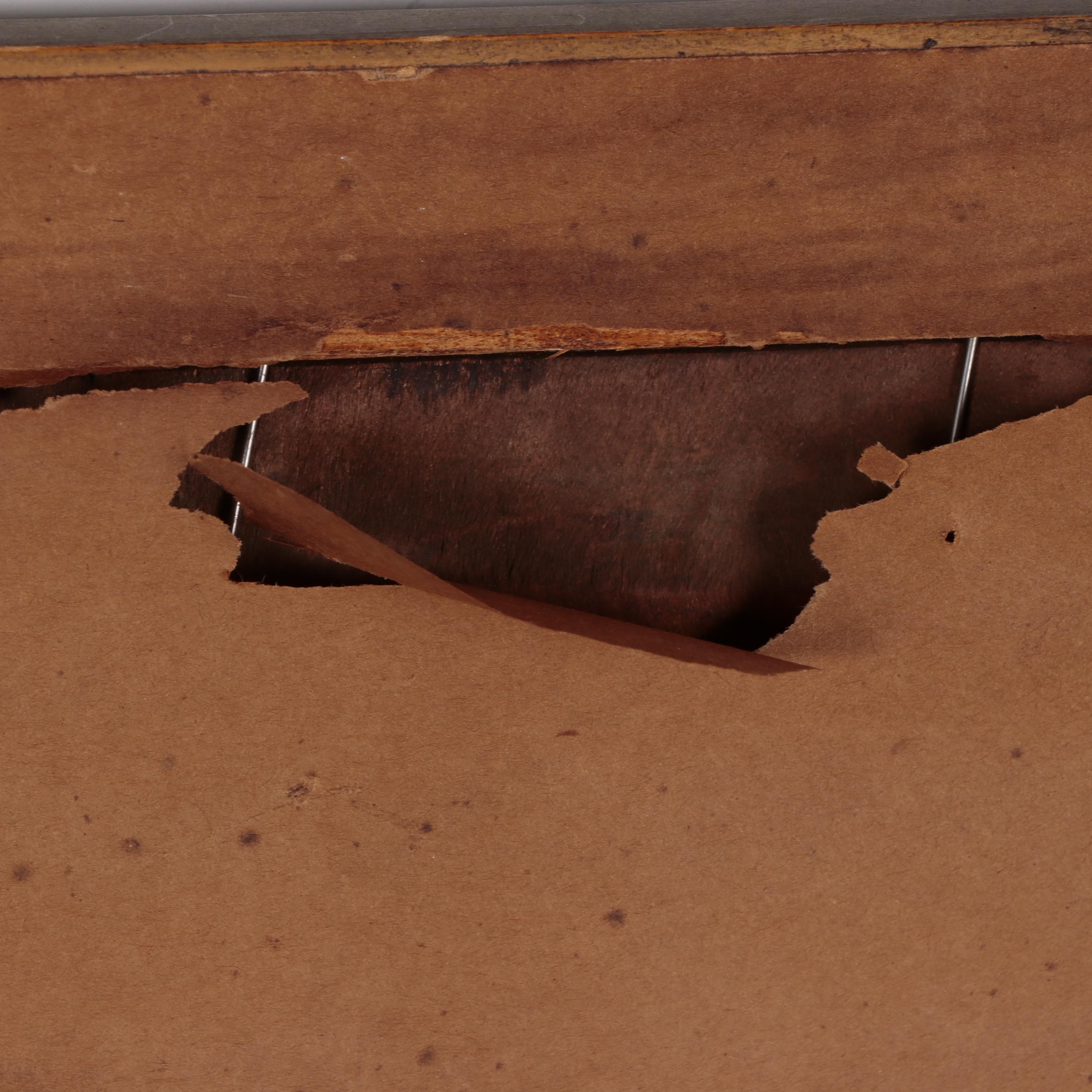 Oil Painting of a Bell Tower, Early to Mid-20th Century