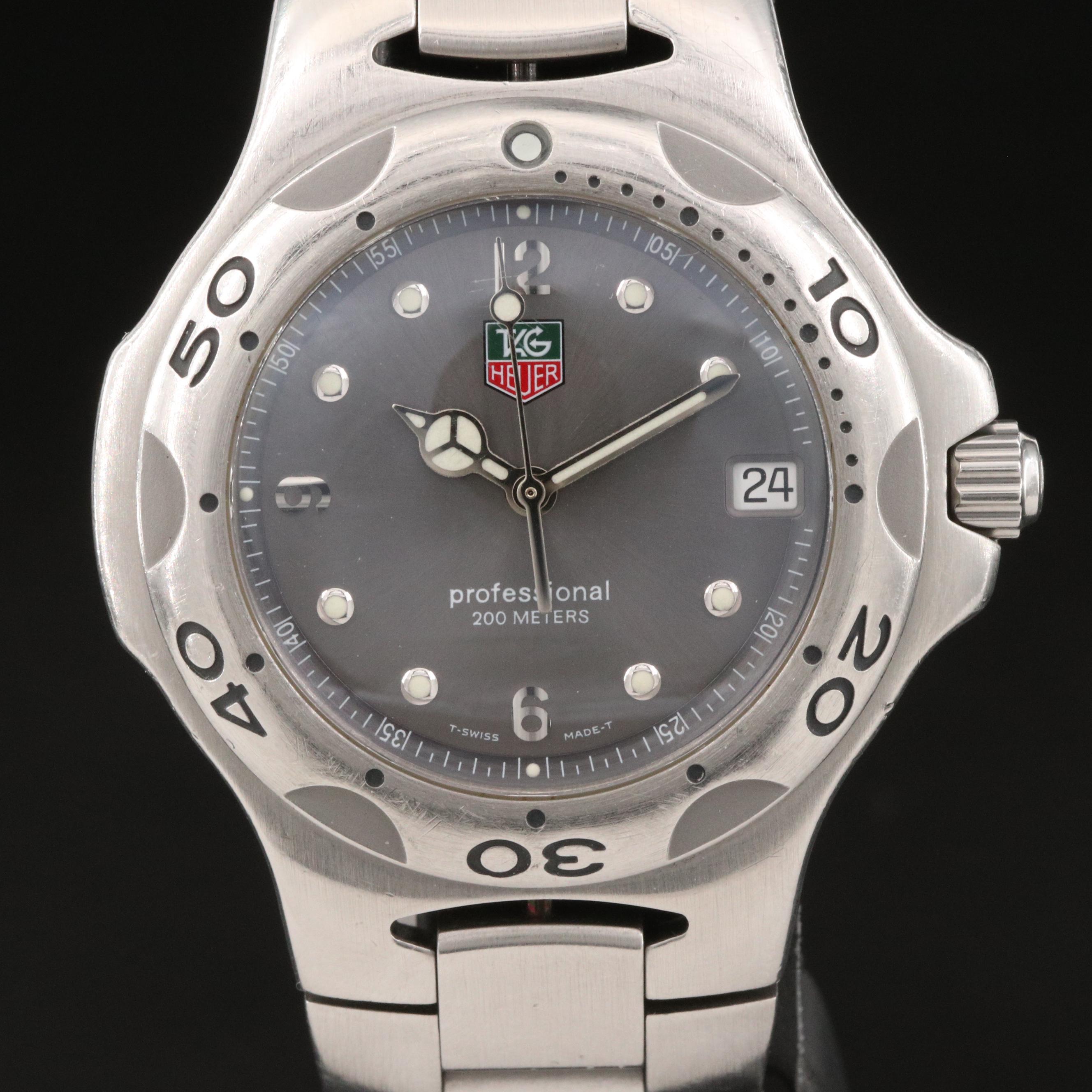 TAG Heuer "Kirium" Stainless Steel Quartz Watch