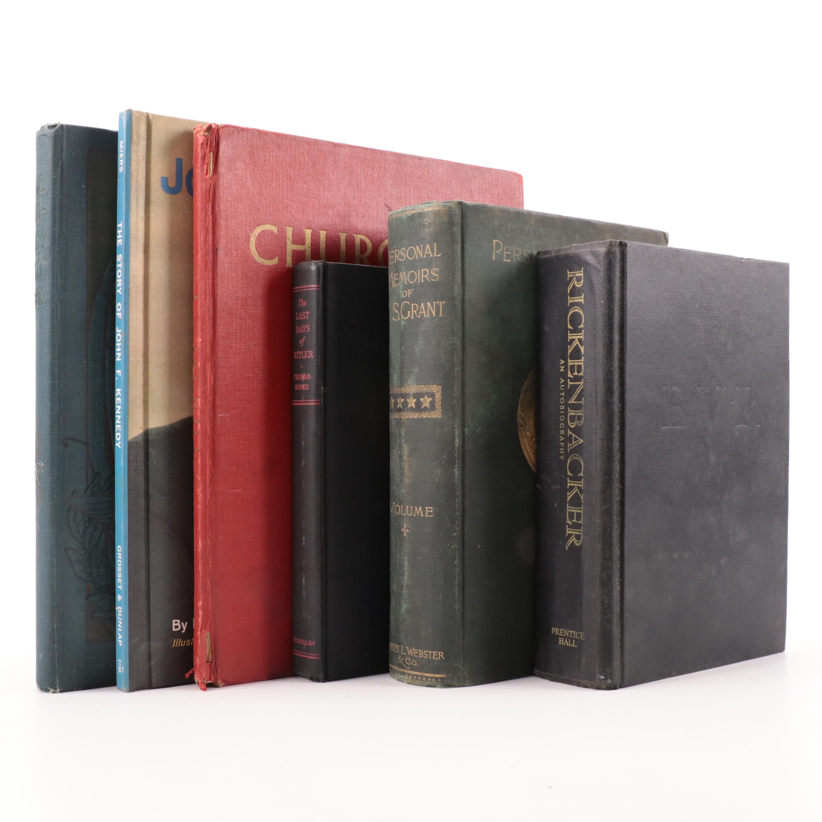 Signed "Rickenbacker: An Autobiography" by Edward V. Rickenbacker and More