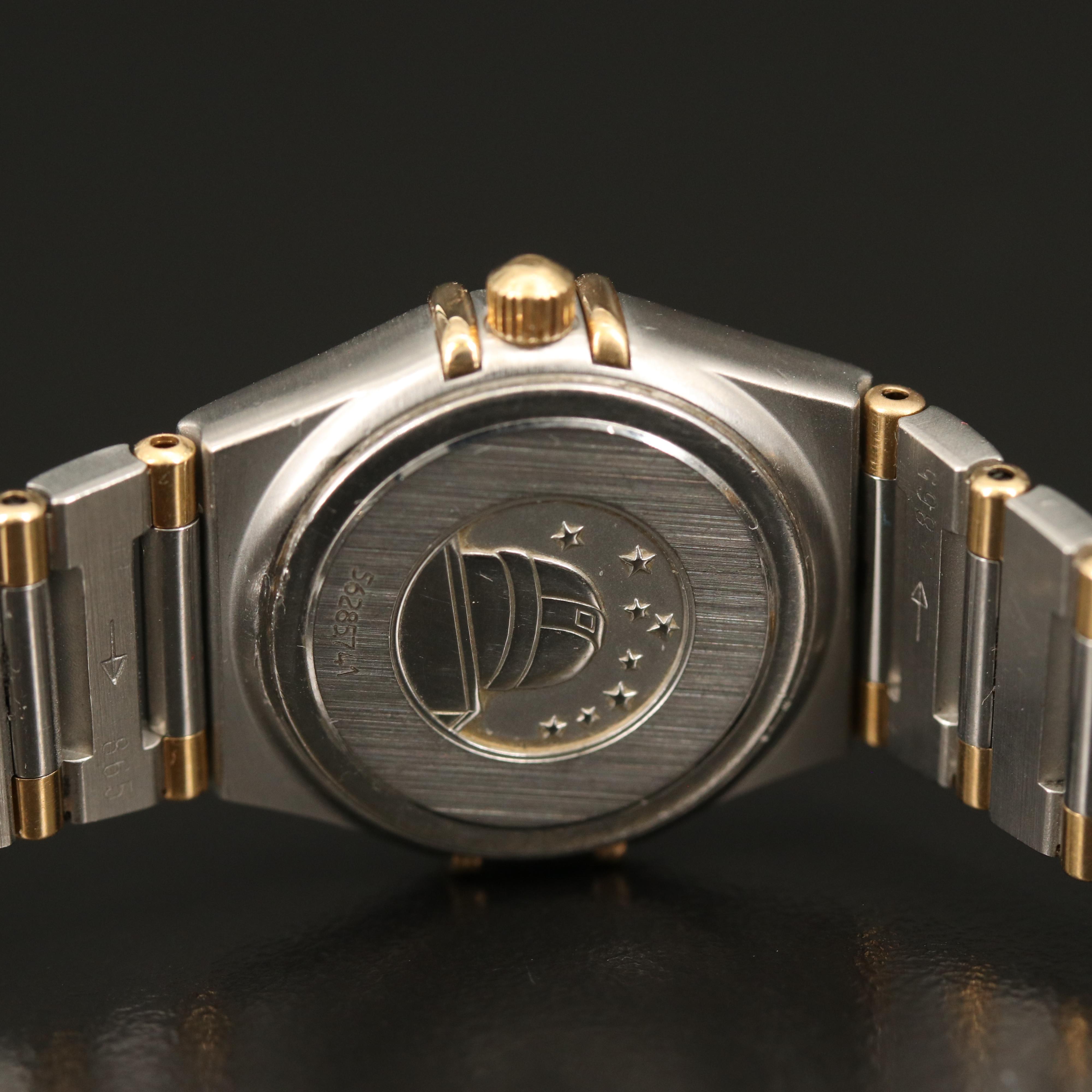 Omega Constellation Diamond Stainless Steel Watch