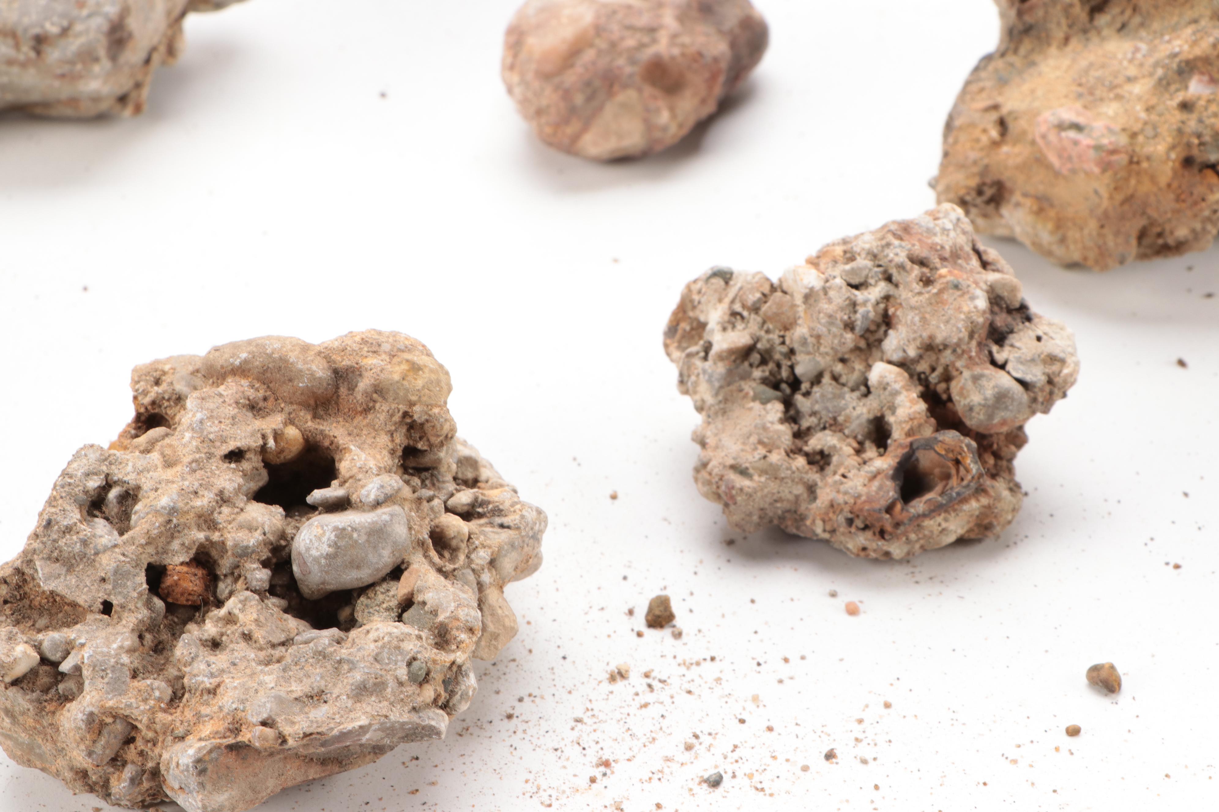 Mica and Glacial Conglomerate Specimens