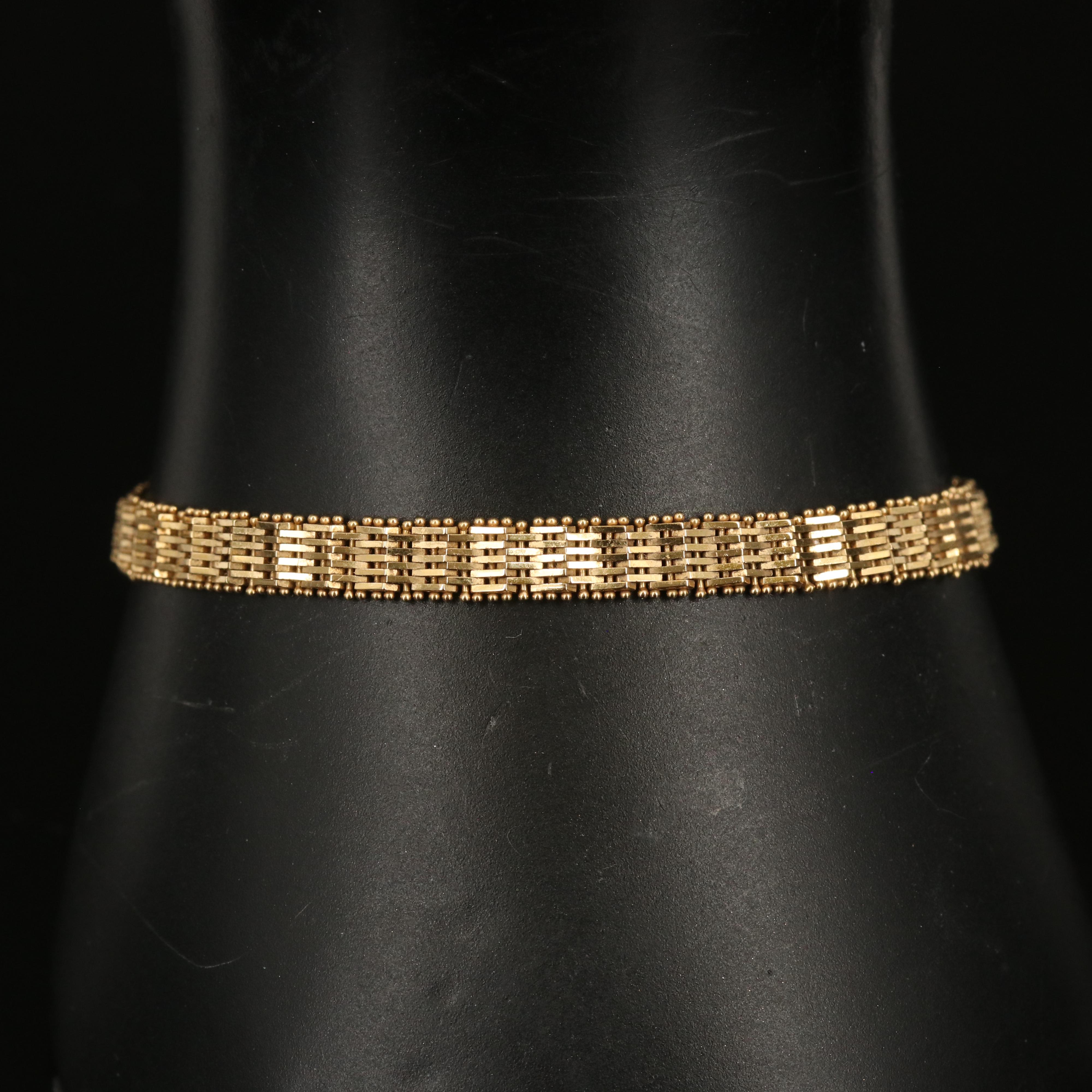 18K Riccio Chain Bracelet