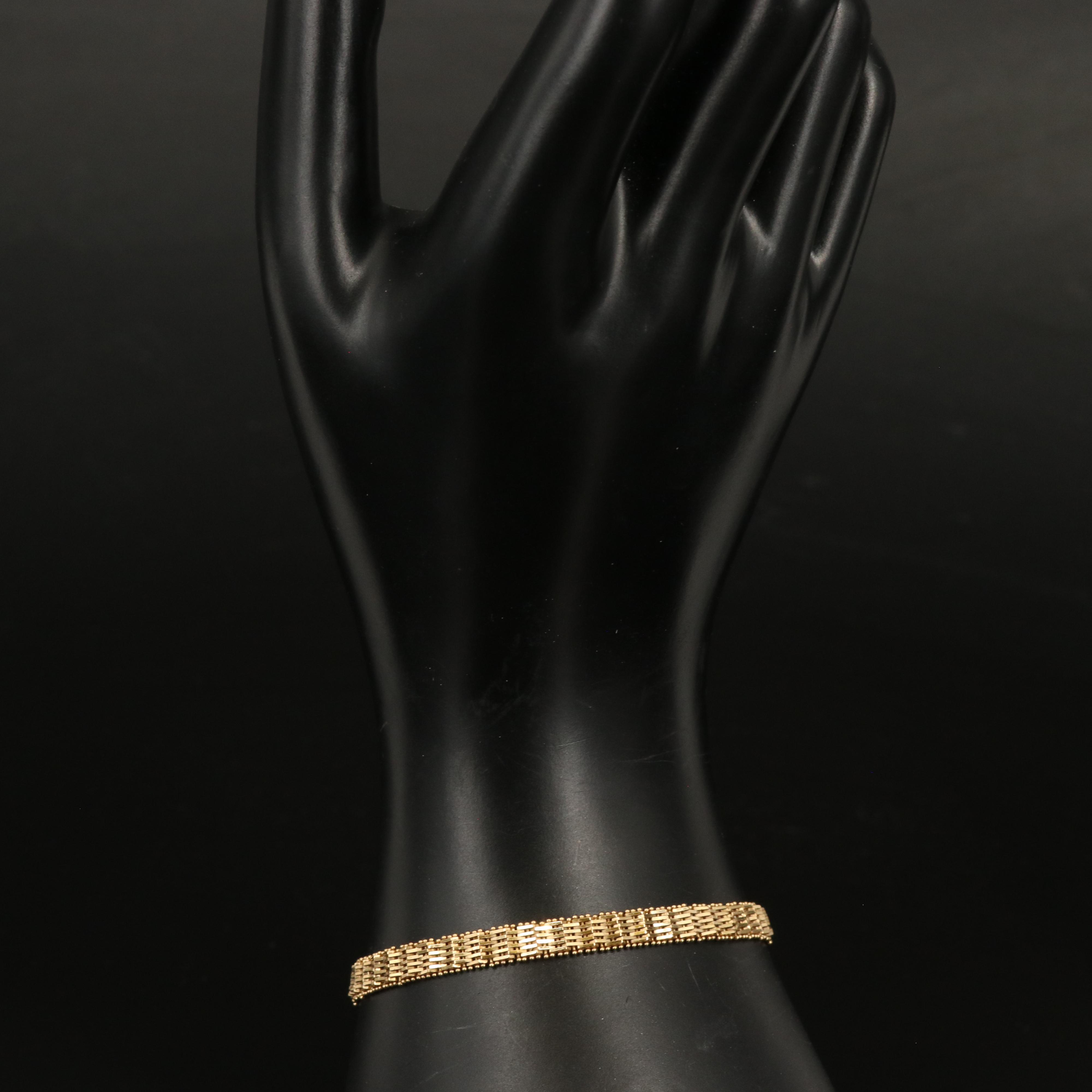 18K Riccio Chain Bracelet
