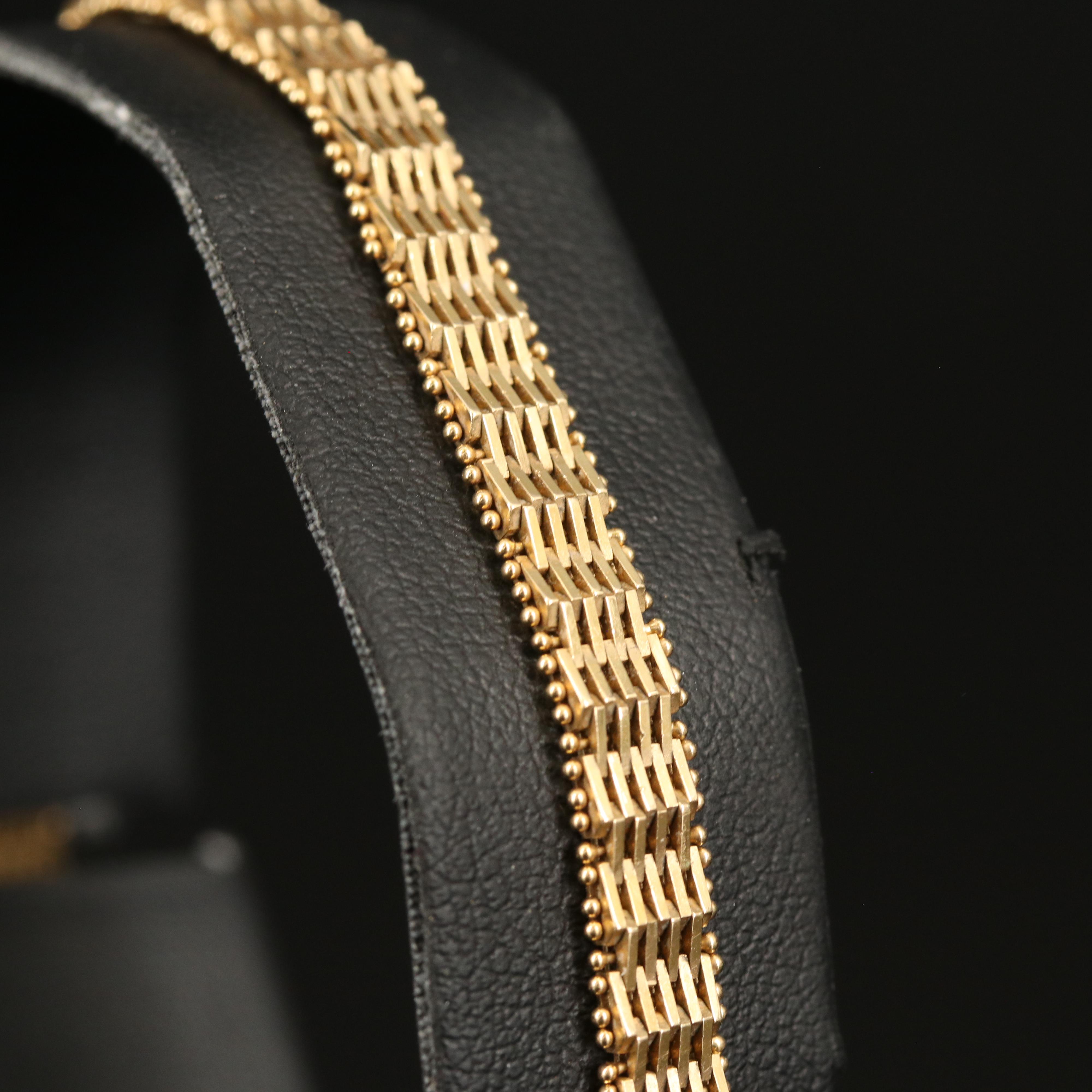 18K Riccio Chain Bracelet