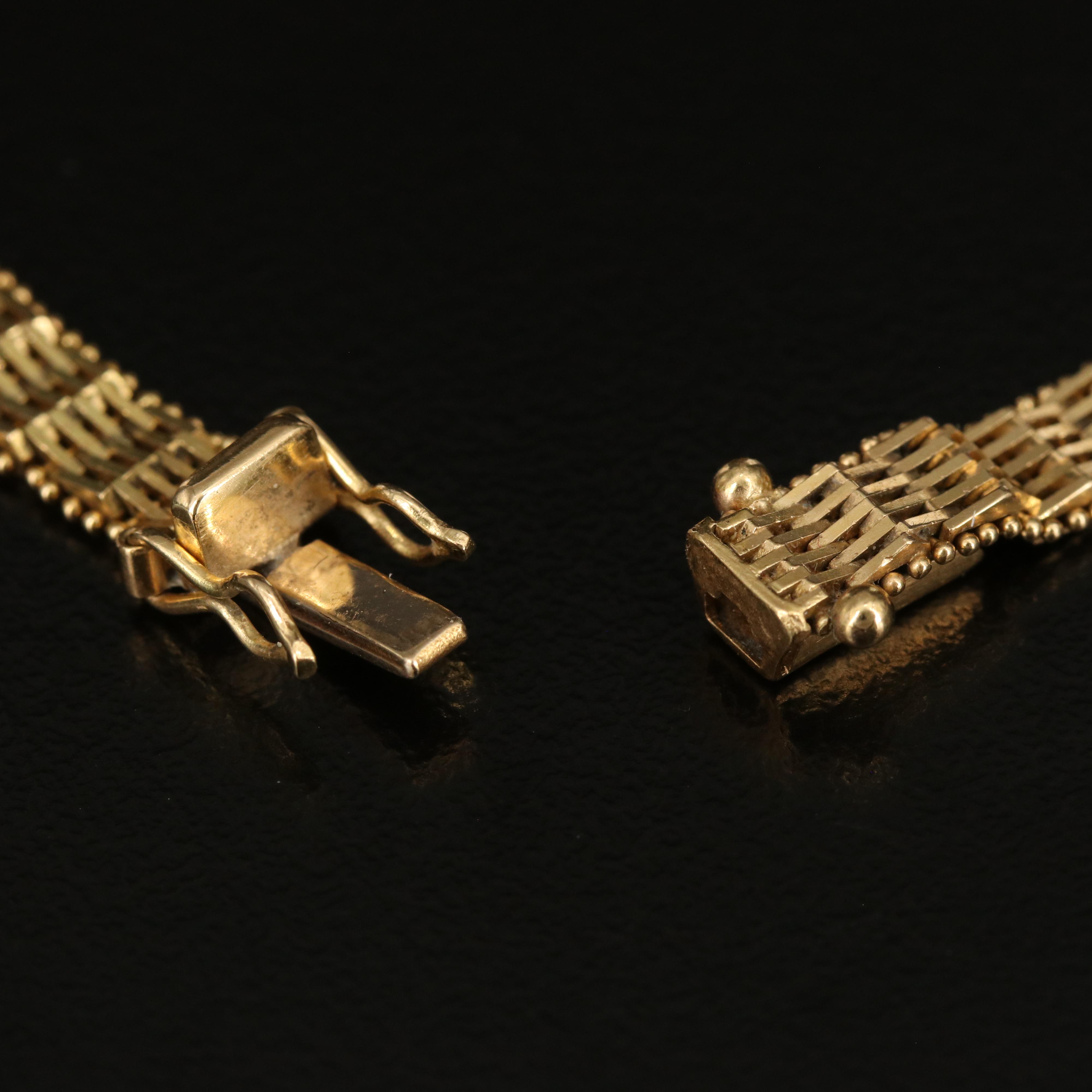 18K Riccio Chain Bracelet