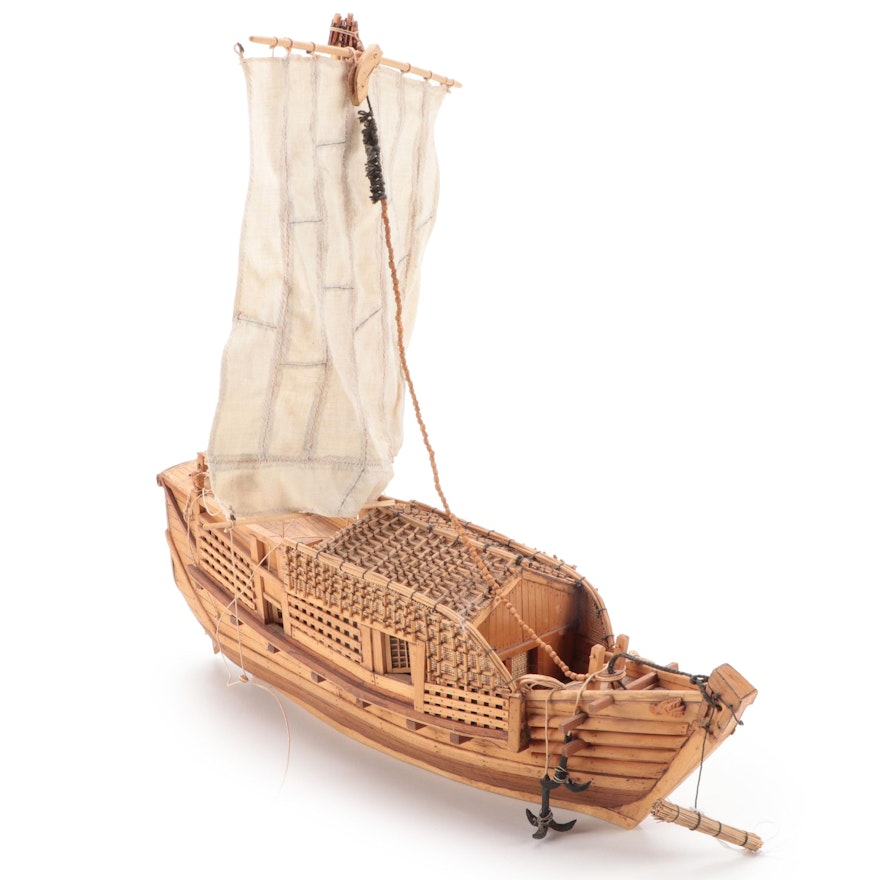 Kitamae Bune Laser Cut Japanese Style Ship Model