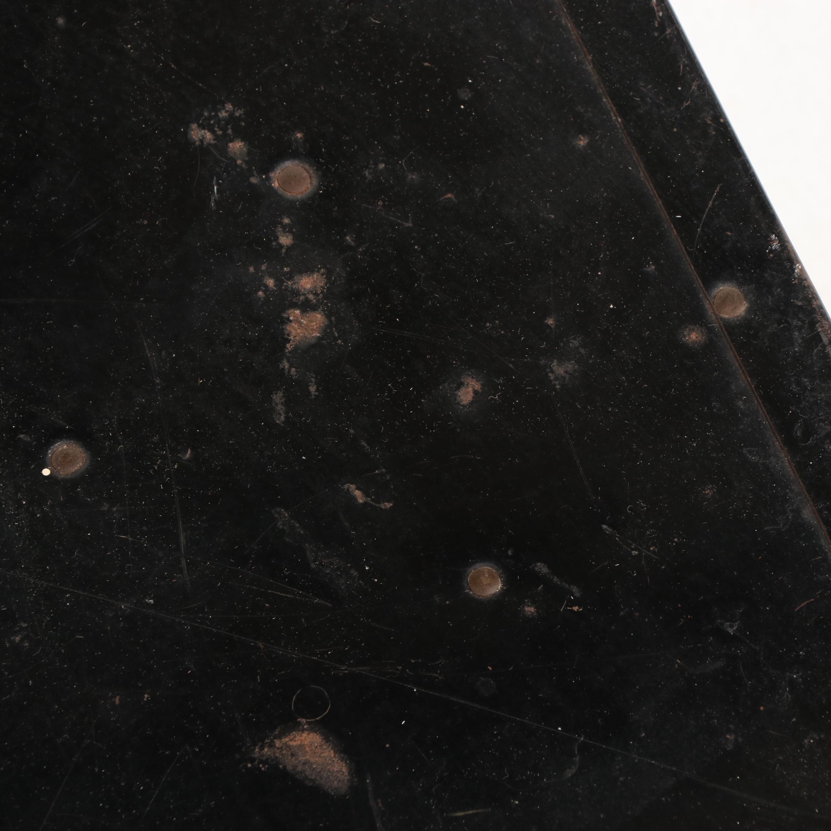 Metal-Clad Flat-Top Steamer Trunk, 20th Century