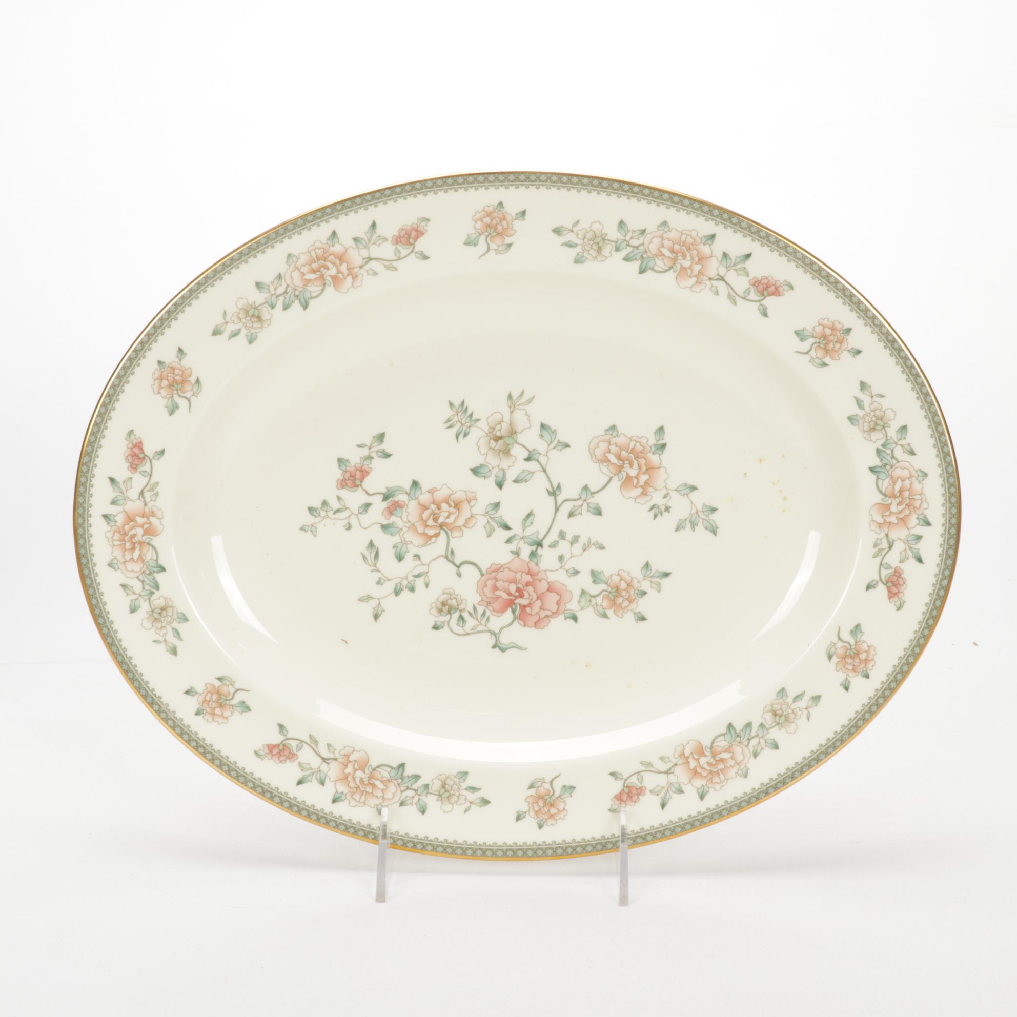 Minton "Jasmine" Bone China Dinnerware and Serving Pieces, 1978-1997