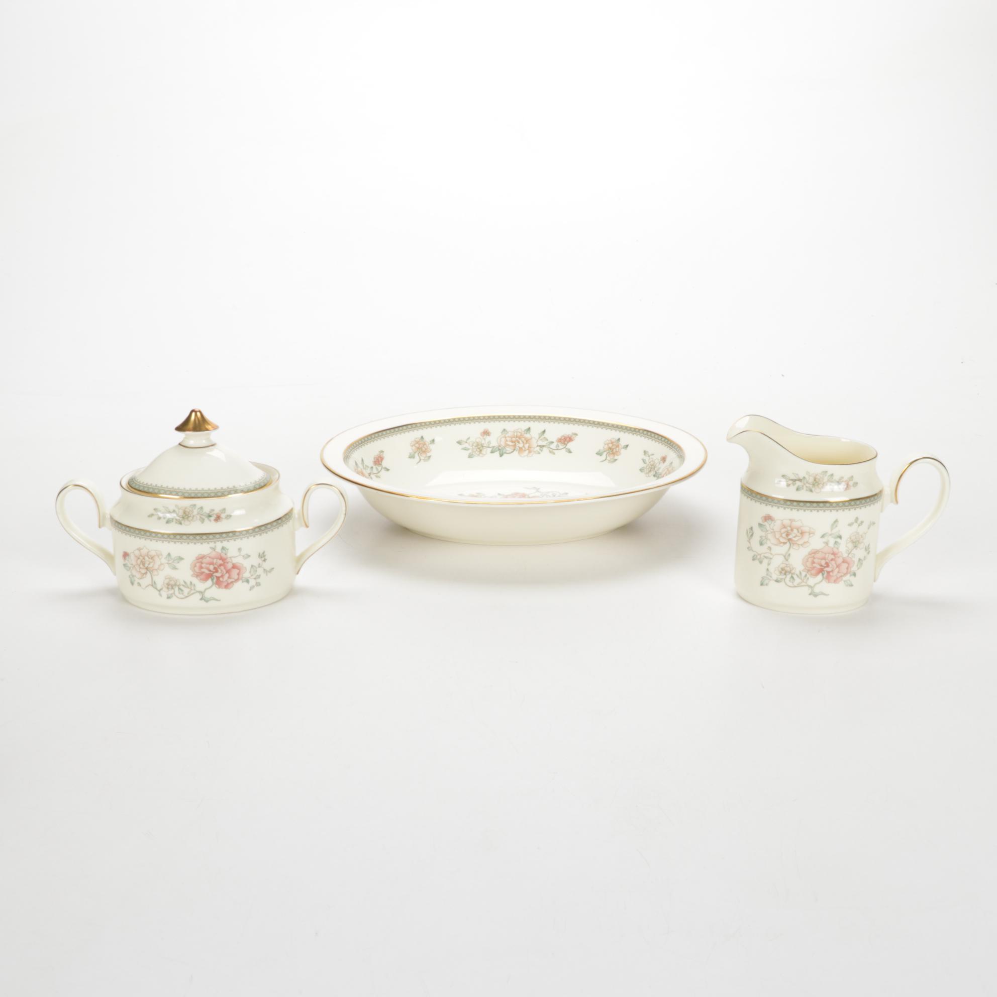 Minton "Jasmine" Bone China Dinnerware and Serving Pieces, 1978-1997
