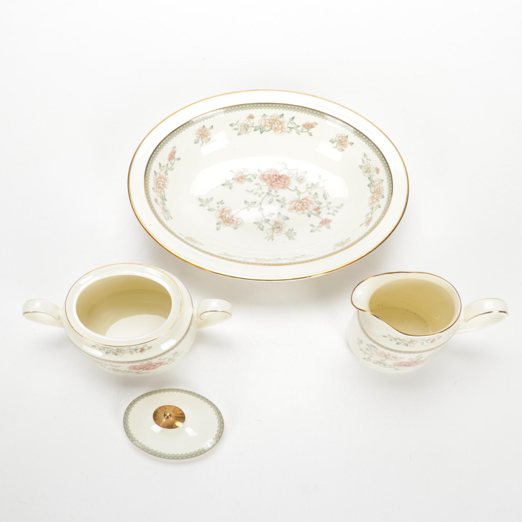 Minton "Jasmine" Bone China Dinnerware and Serving Pieces, 1978-1997