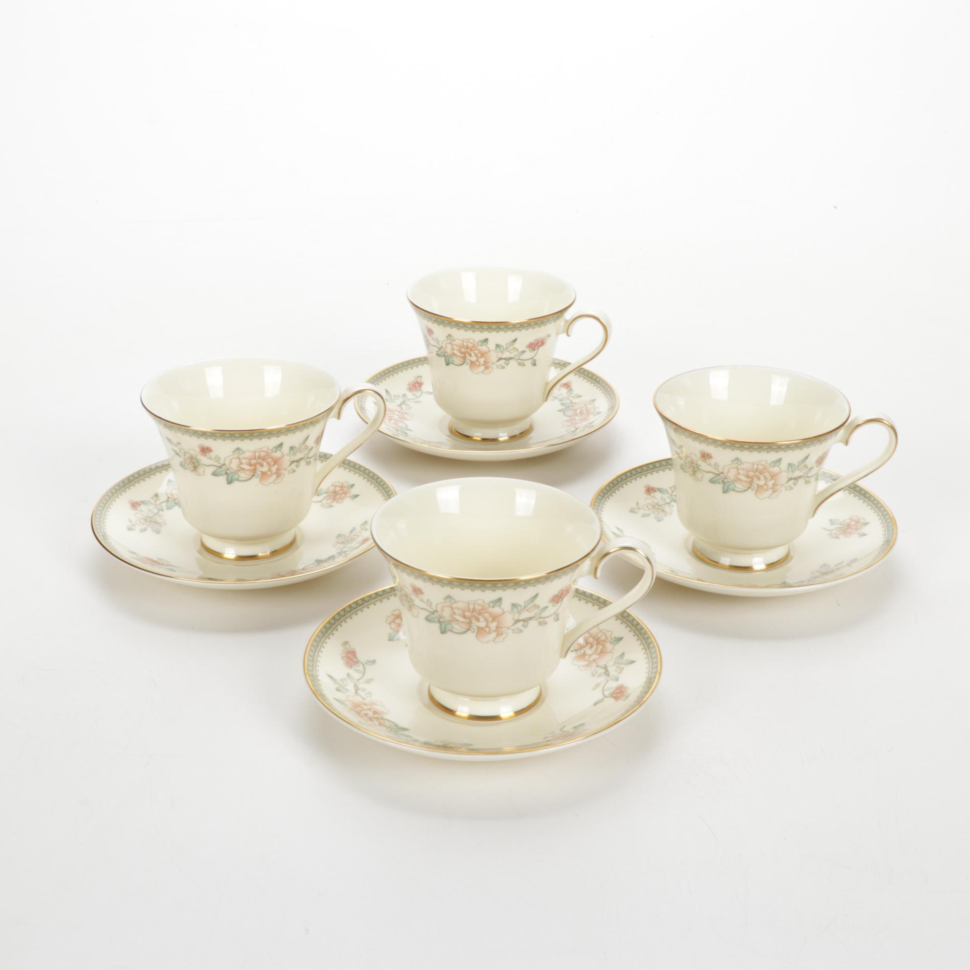 Minton "Jasmine" Bone China Dinnerware and Serving Pieces, 1978-1997