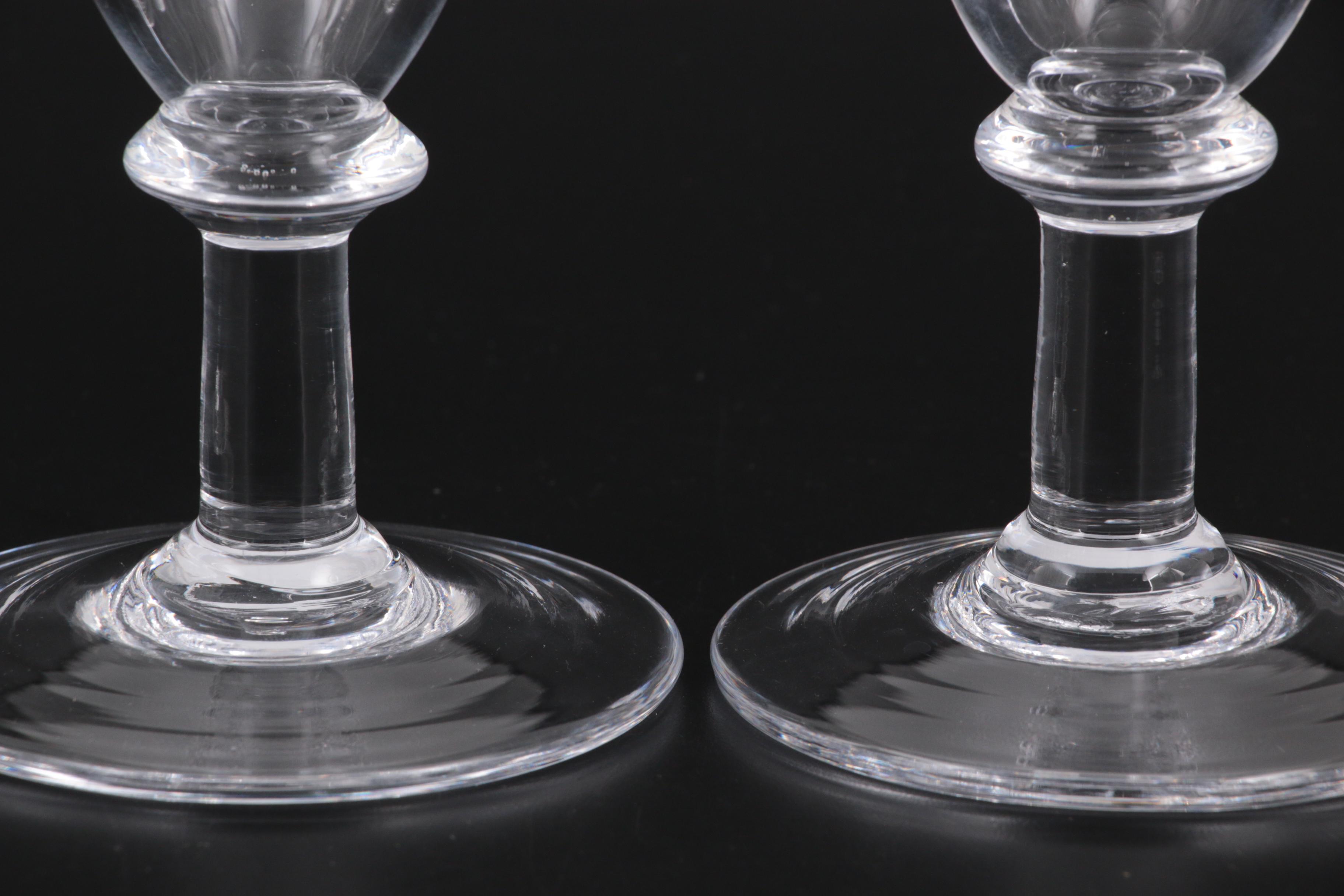 Simon Pearce "Wellesley", "Hartland", and "Cavendish" Glass Stemware