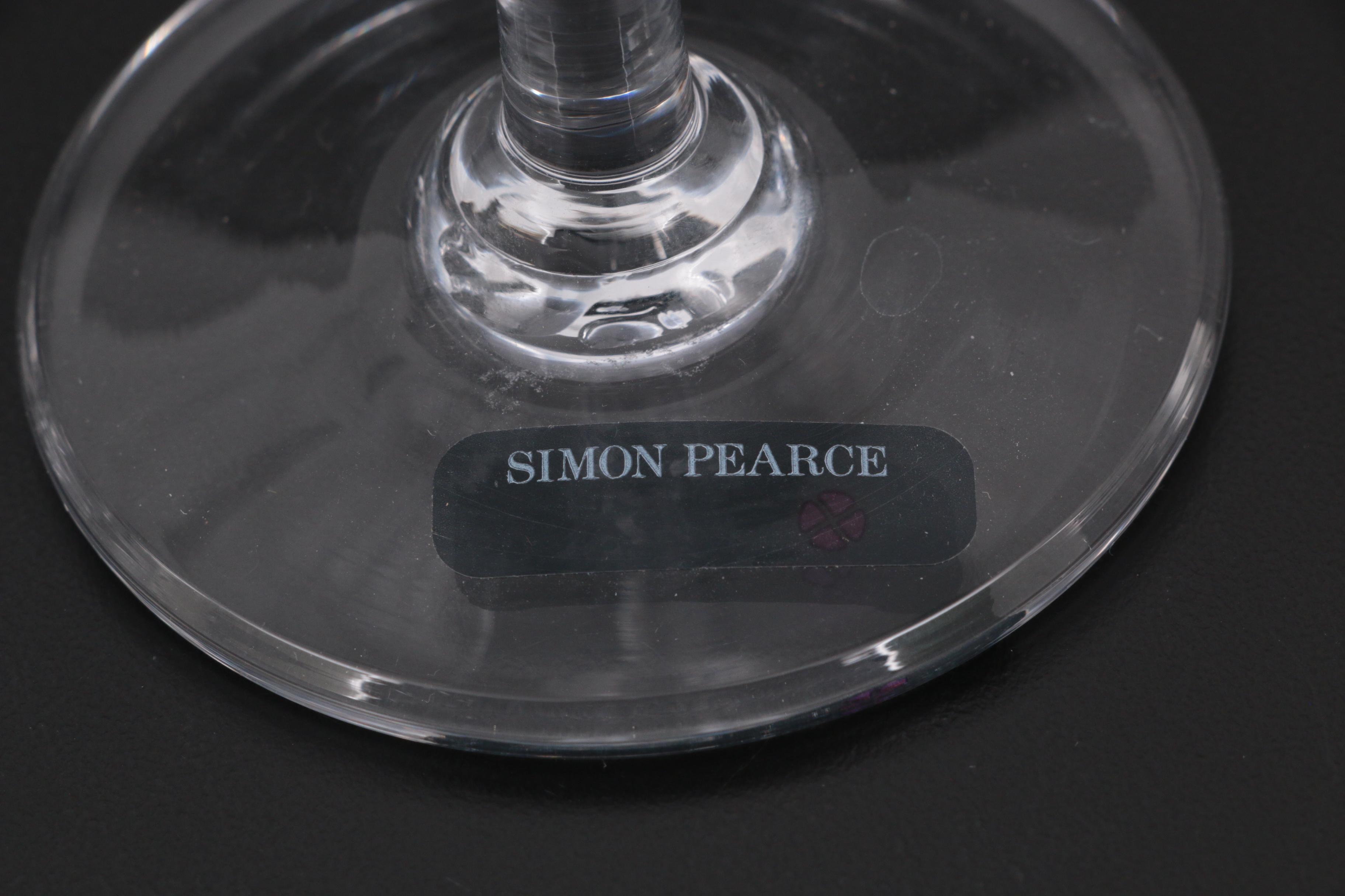 Simon Pearce "Wellesley", "Hartland", and "Cavendish" Glass Stemware