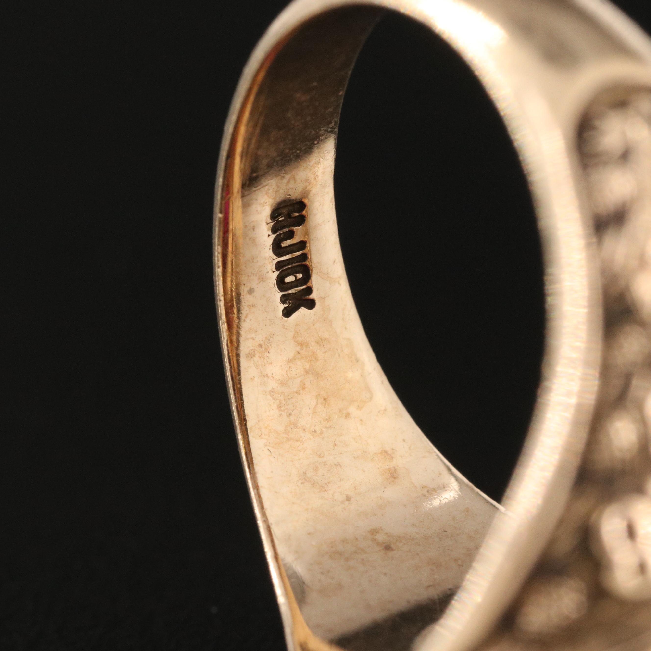 10K Ruby Oxford High School Class Ring