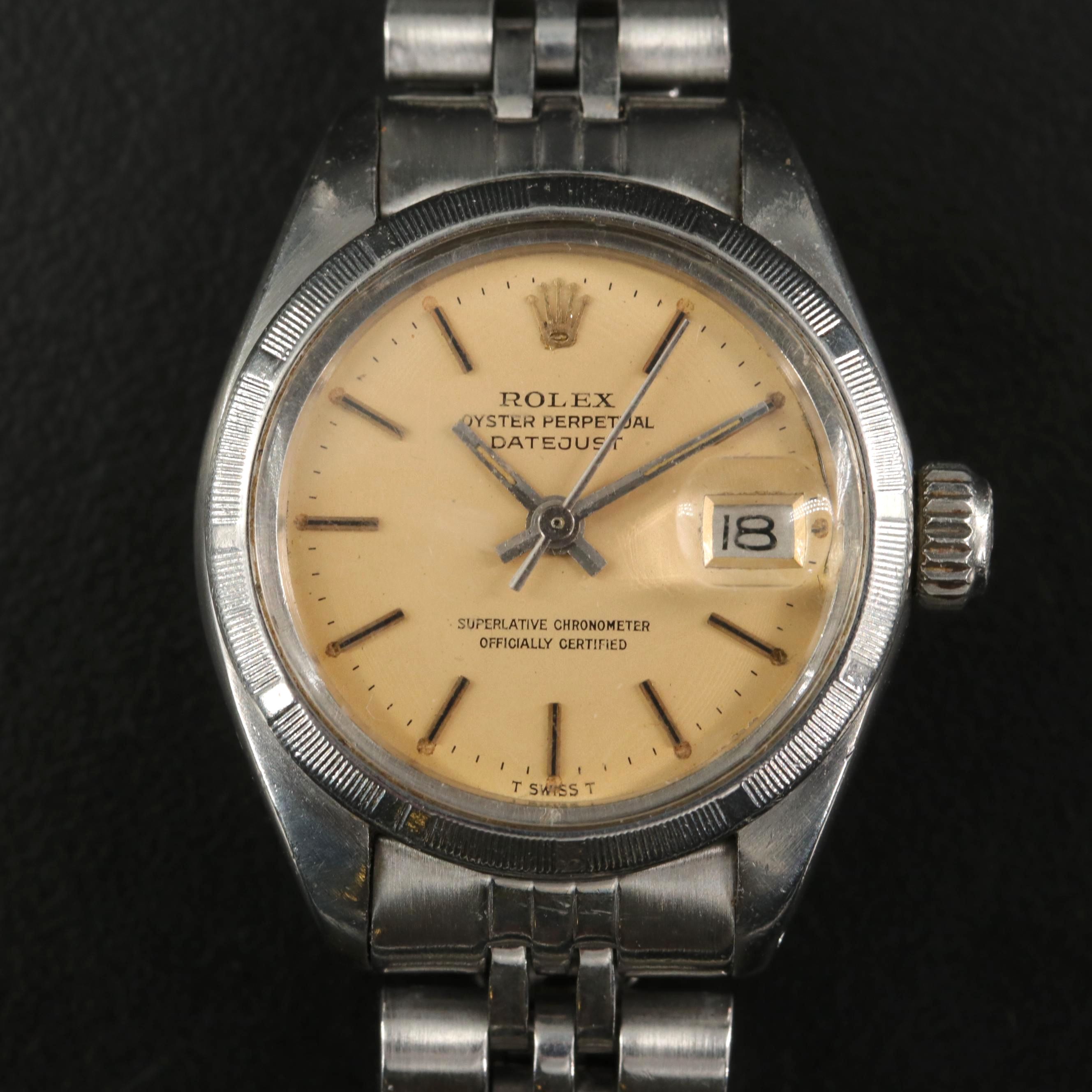 1973 Rolex Oyster Perpetual Datejust Watch