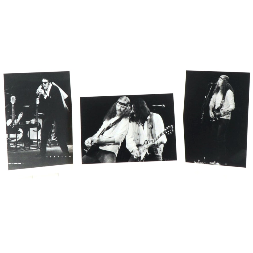 Digital Photographs of Crosby, Stills, Nash and Young Concert