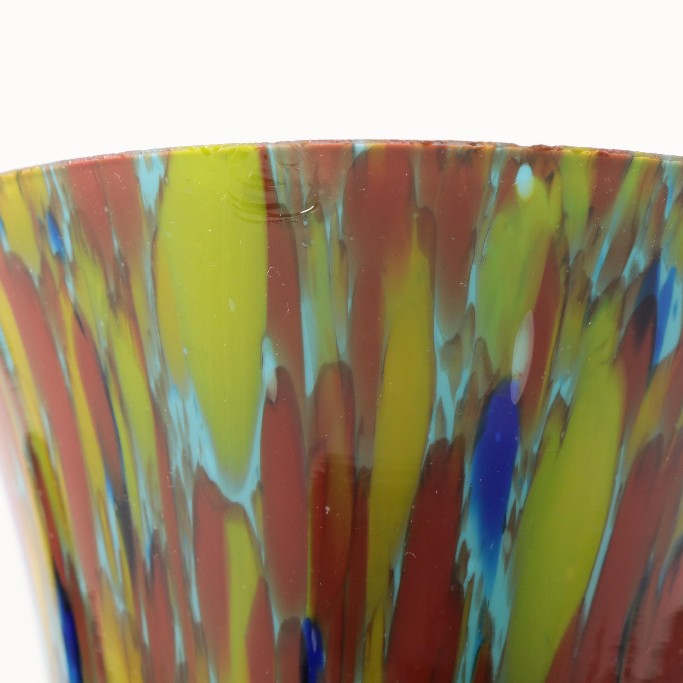 Sea of Sweden Handmade Glass Vase with Other Art Glass Vases and Paperweight