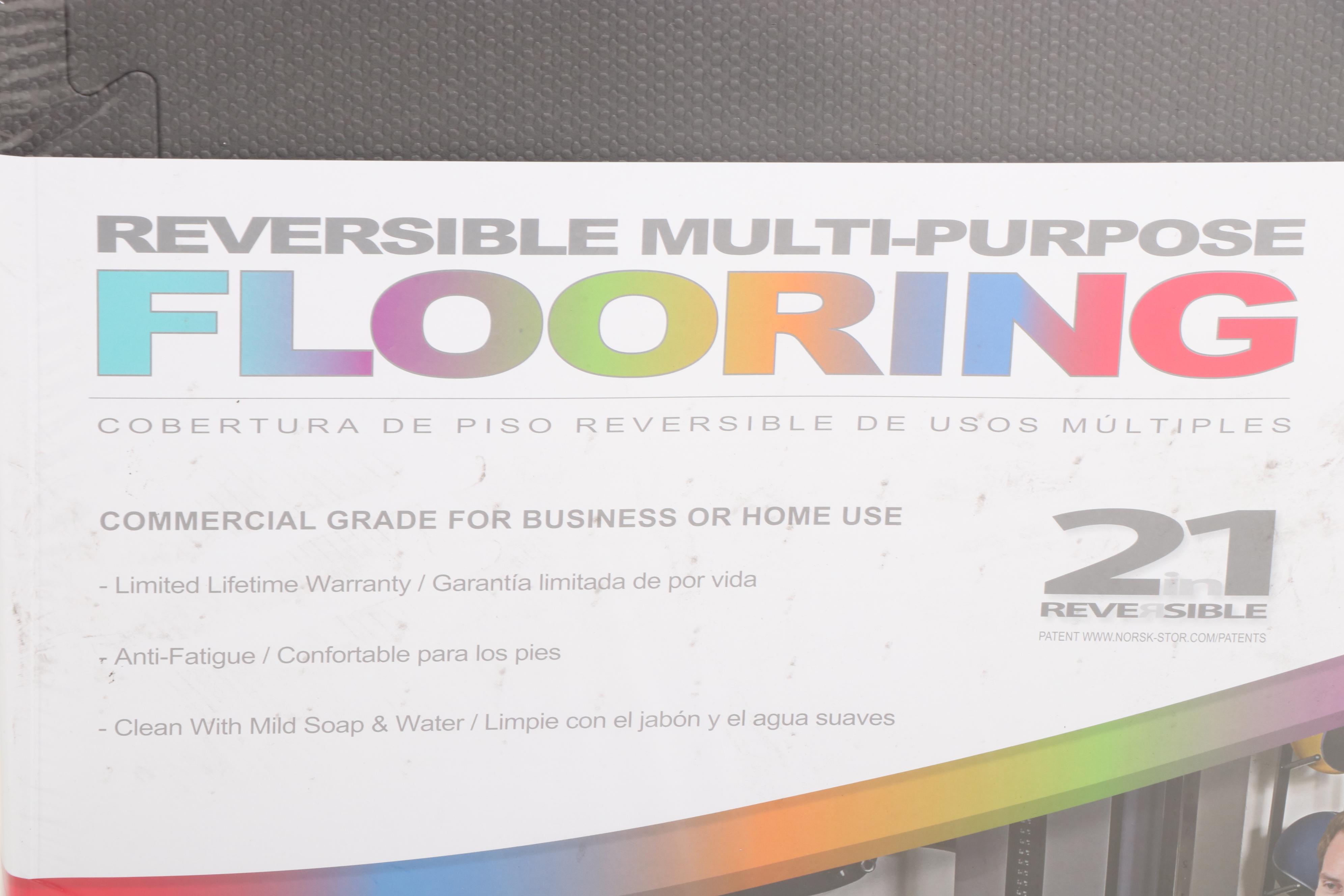 Norsk Foam Reversible Multi-Purpose Anti-Slip Texture Interlocking Flooring