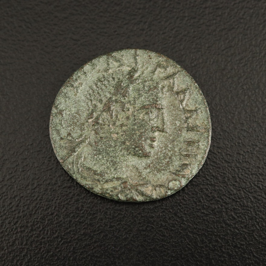 Ancient Roman Provincial Gallienus Bronze Coin, 253–268 AD