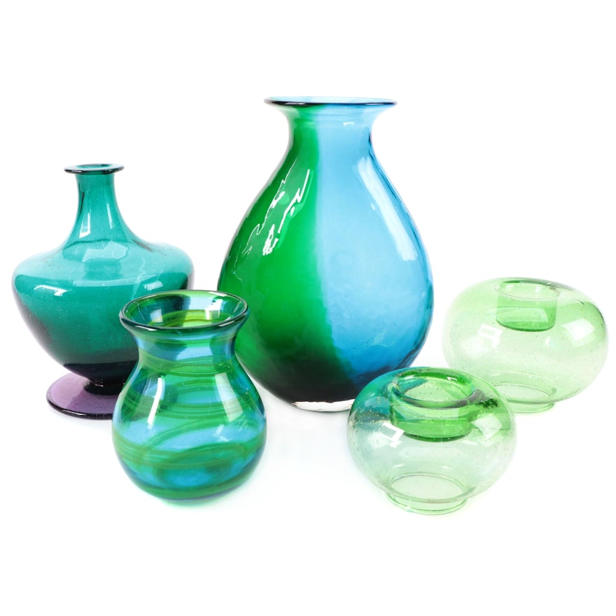 Southern Living at Home Glass Votive Candle Holders with Other Art Glass Vases