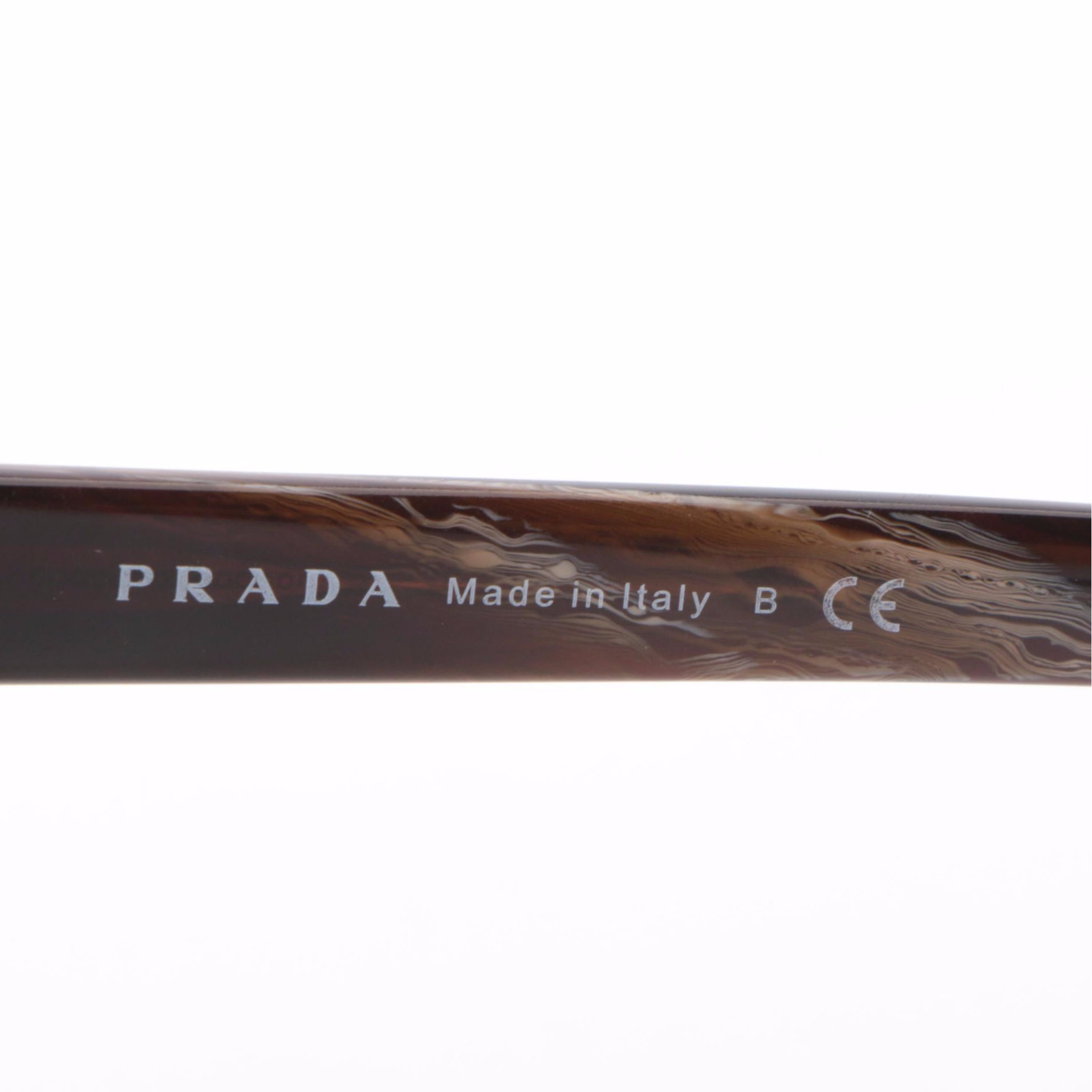 Prada SPR 09U Browline Sunglasses