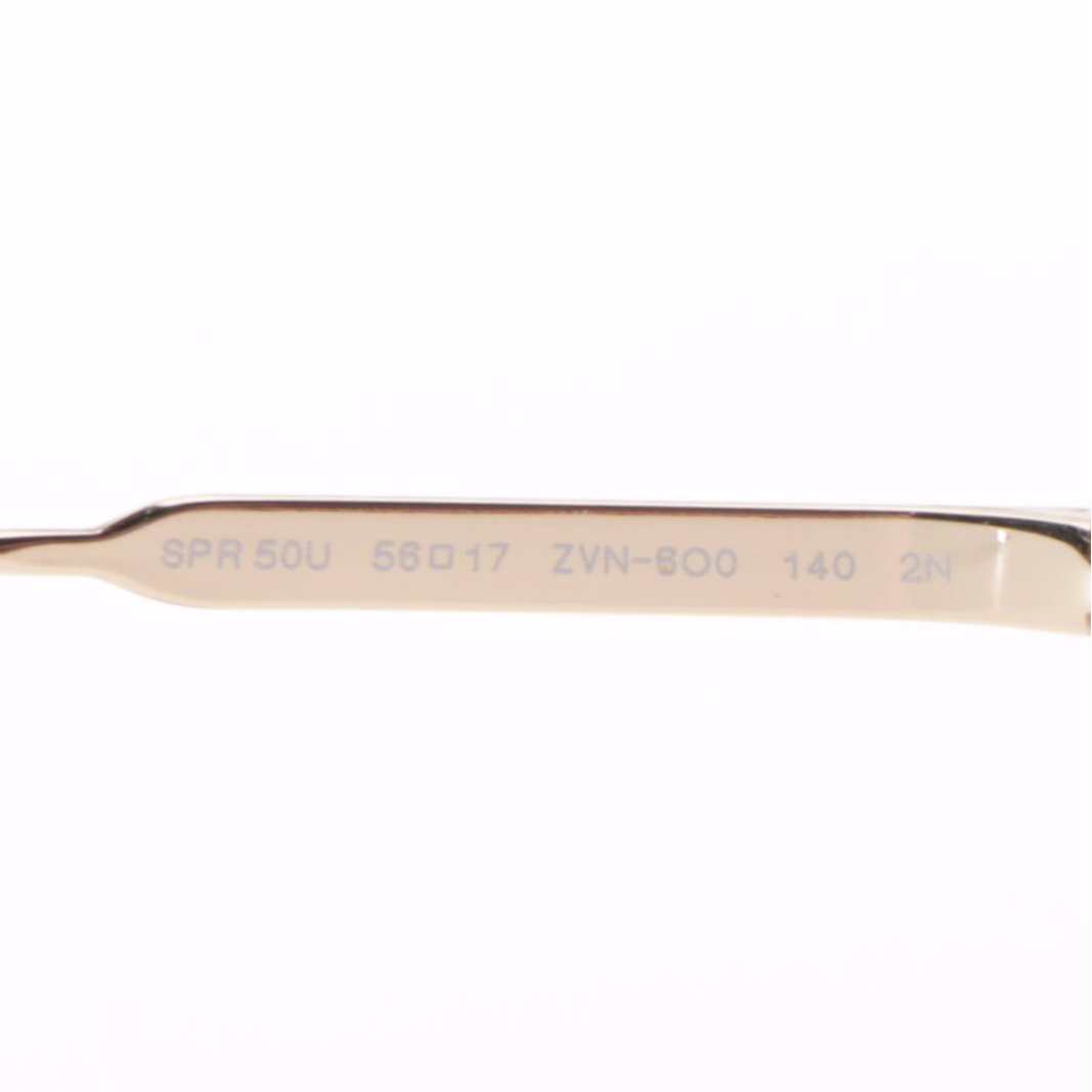 Prada SPR 50U Aviator Sunglasses in Gold Tone with Gradient Lenses