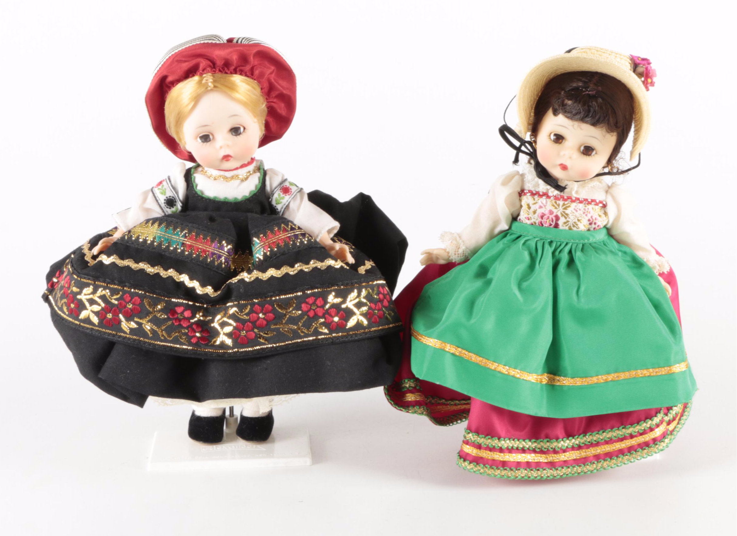 Madame Alexander "Friends from Foreign Lands" and "Storyland" Dolls with Boxes