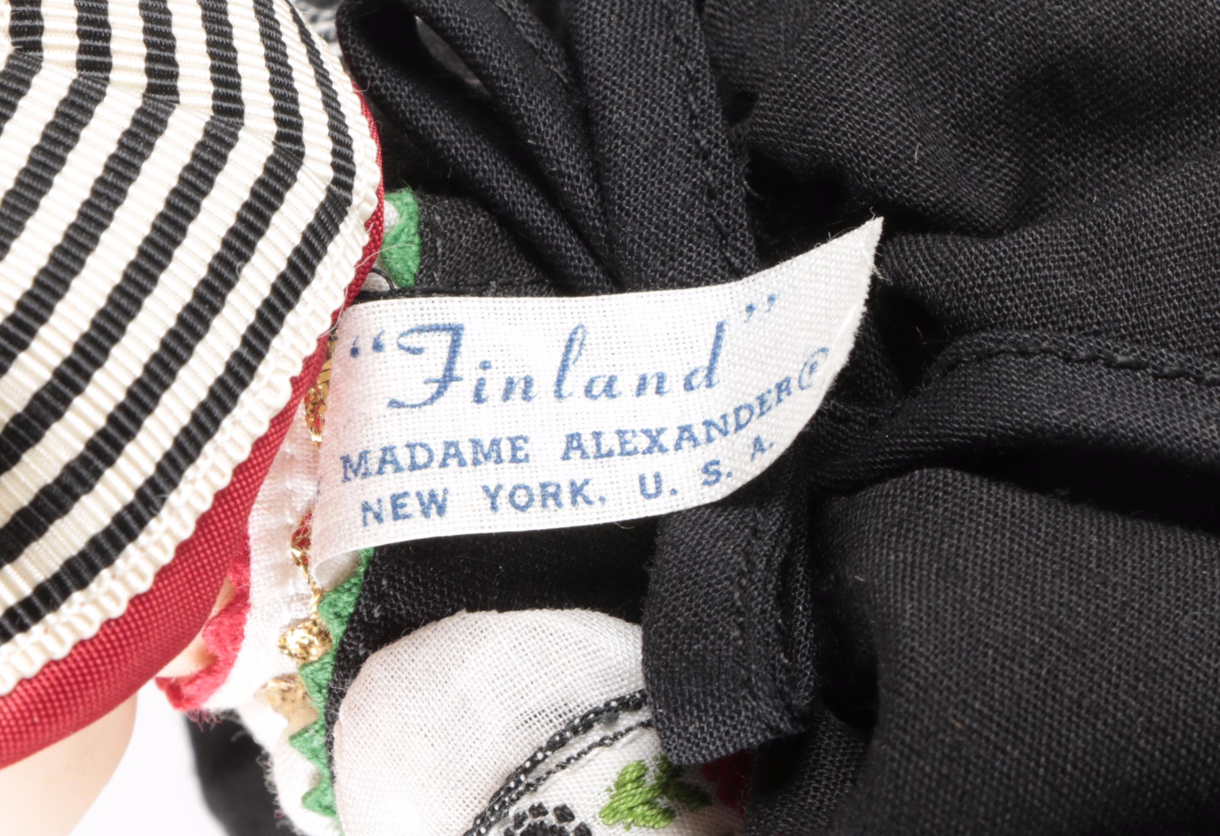 Madame Alexander "Friends from Foreign Lands" and "Storyland" Dolls with Boxes