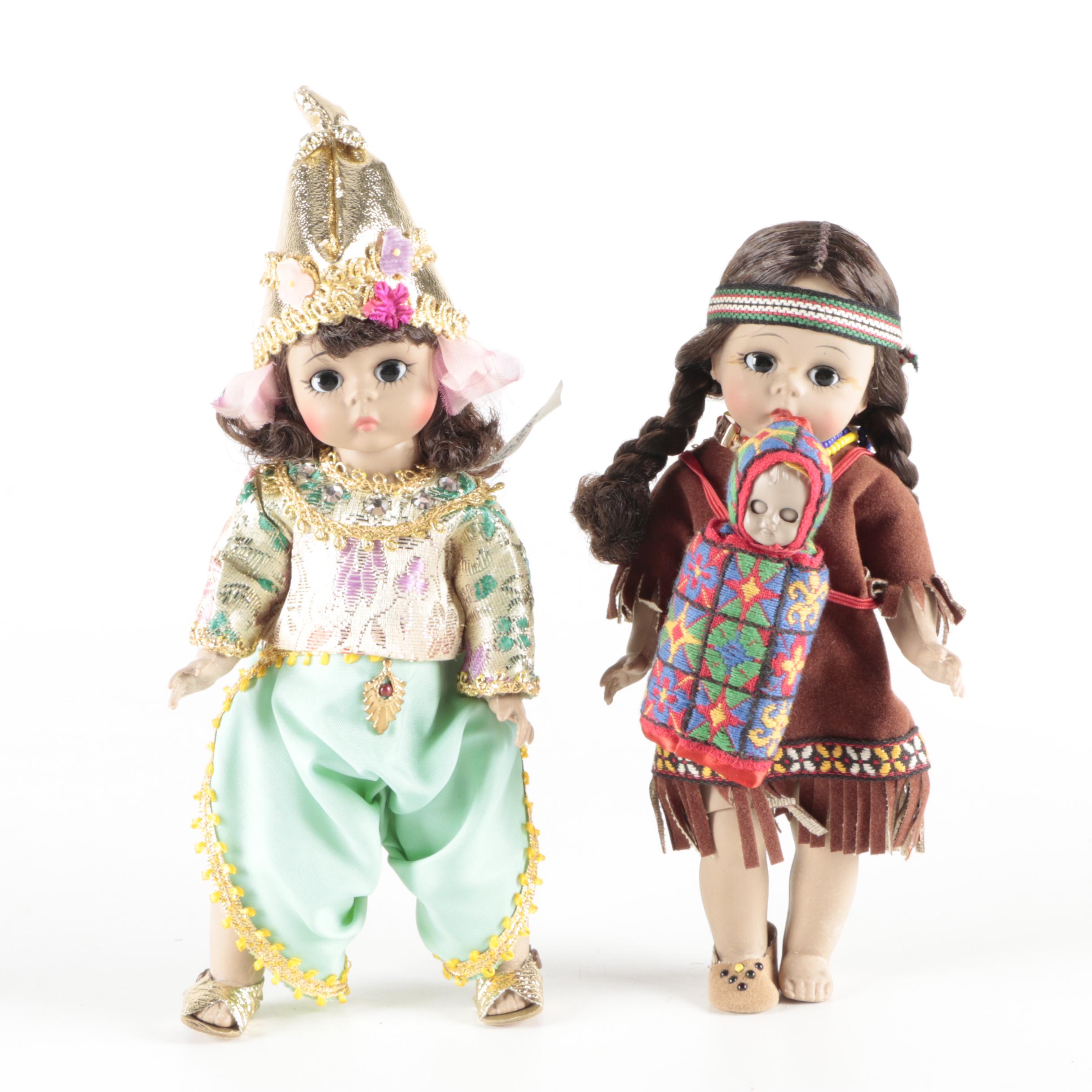 Madame Alexander "Friends from Foreign Lands" and "Storyland" Dolls with Boxes