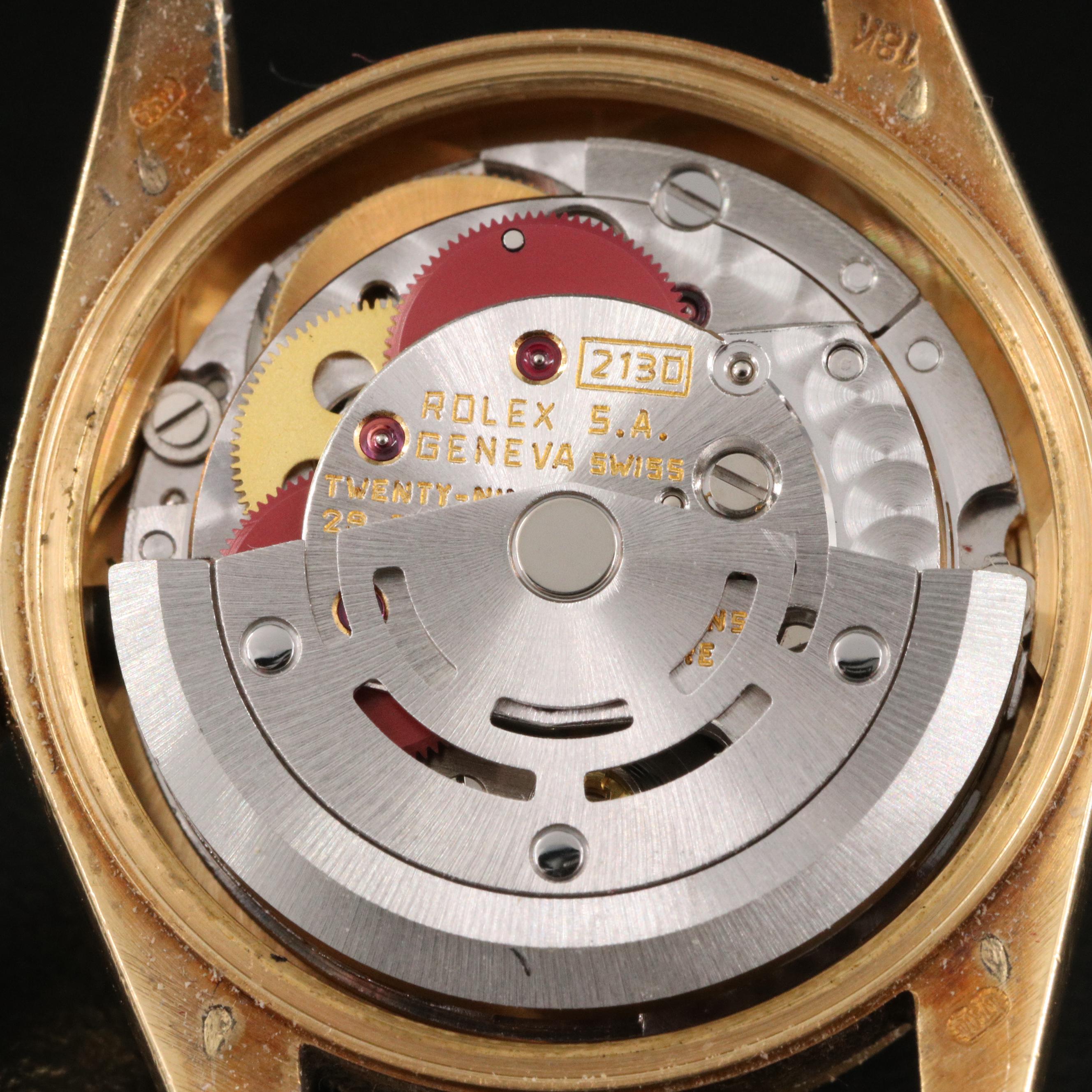 1989 Rolex Oyster Perpetual 18K Automatic Watch